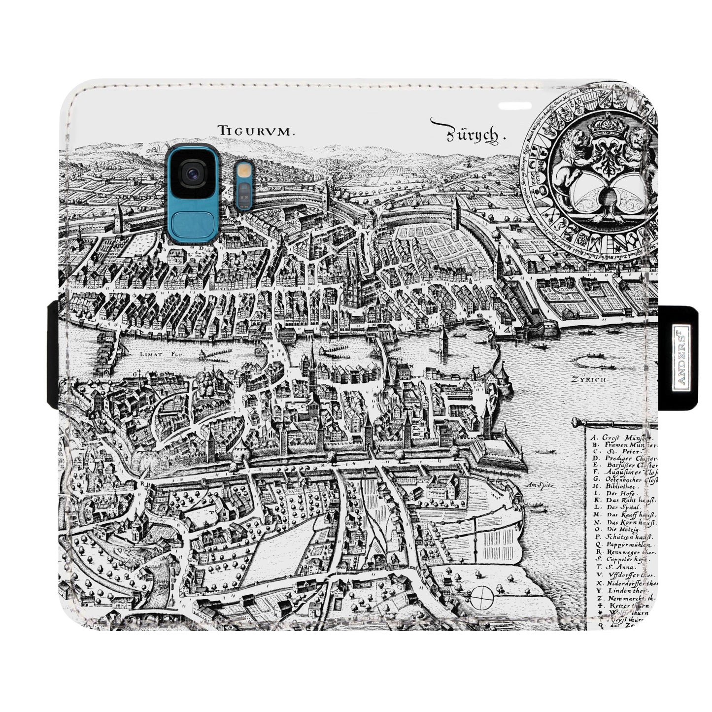 Zurich Merian Victor Case for Samsung Galaxy S9