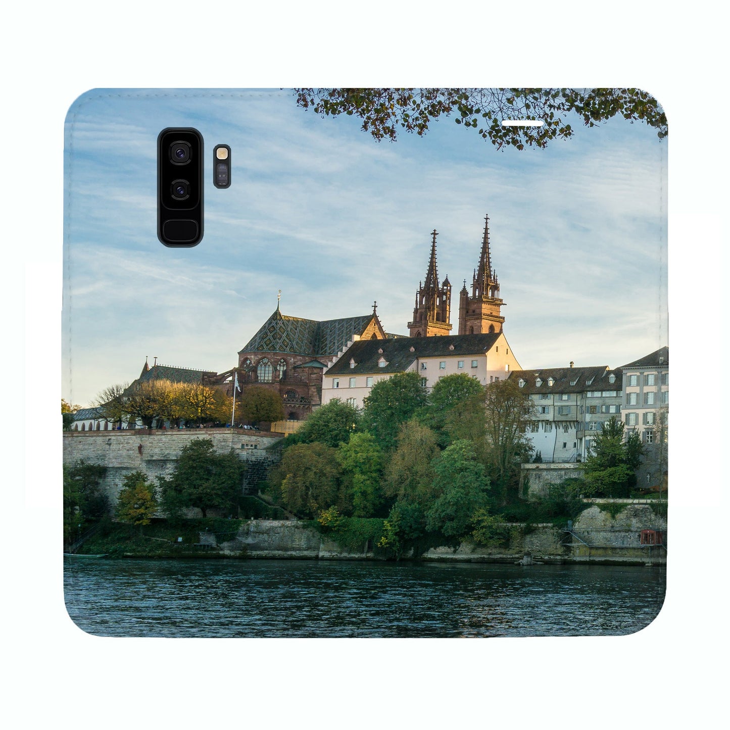 Basel City Rhein Panorama Case for Samsung Galaxy S9 Plus
