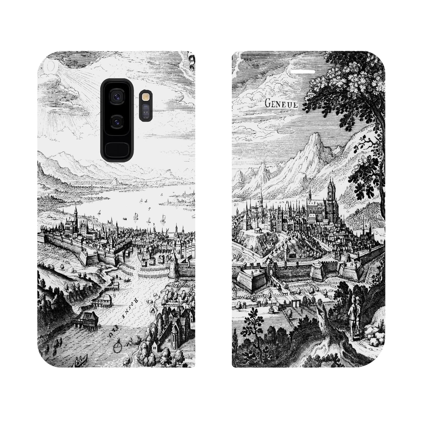 Genf Merian Panorama Case für iPhone und Samsung