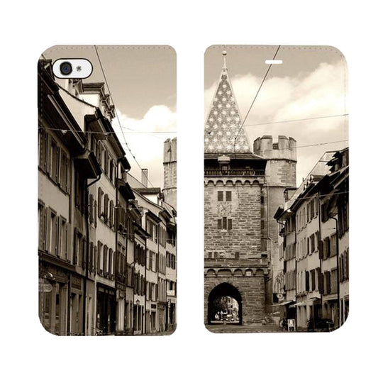 Basel City Spalentor Panorama Case für iPhone 5/5S/SE 1