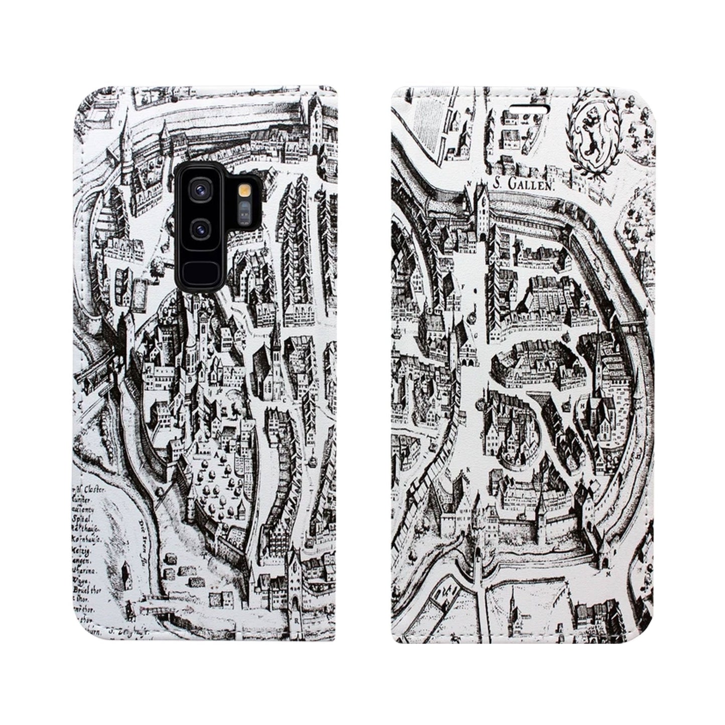 Coque St. Gallen Merian Panorama pour iPhone et Samsung