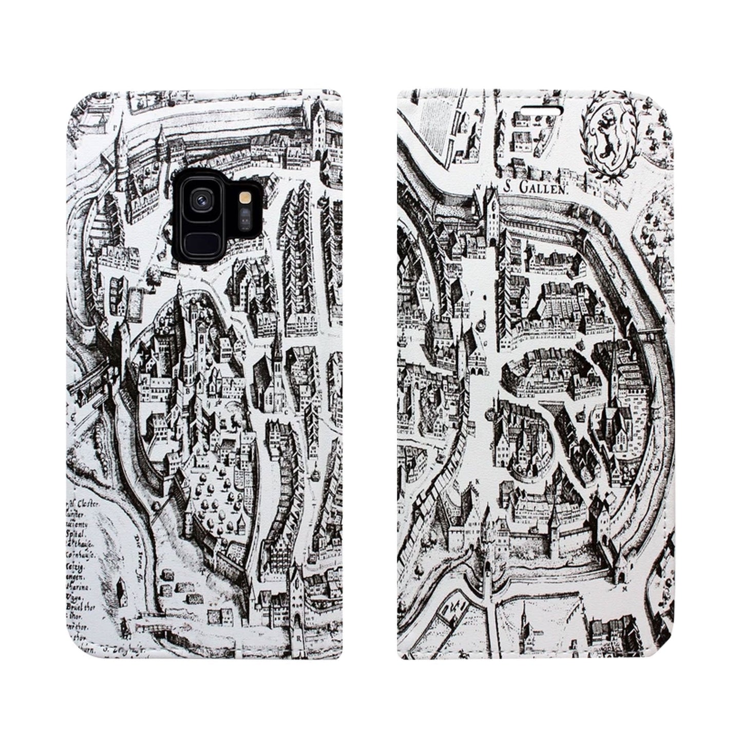Coque St. Gallen Merian Panorama pour iPhone et Samsung