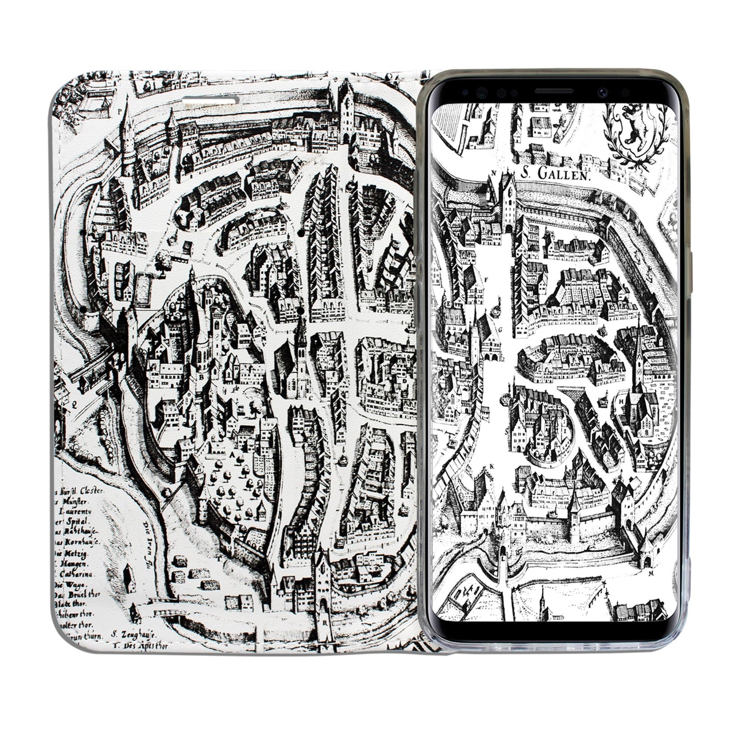 St. Gallen Merian Panorama Case für Samsung Galaxy S8