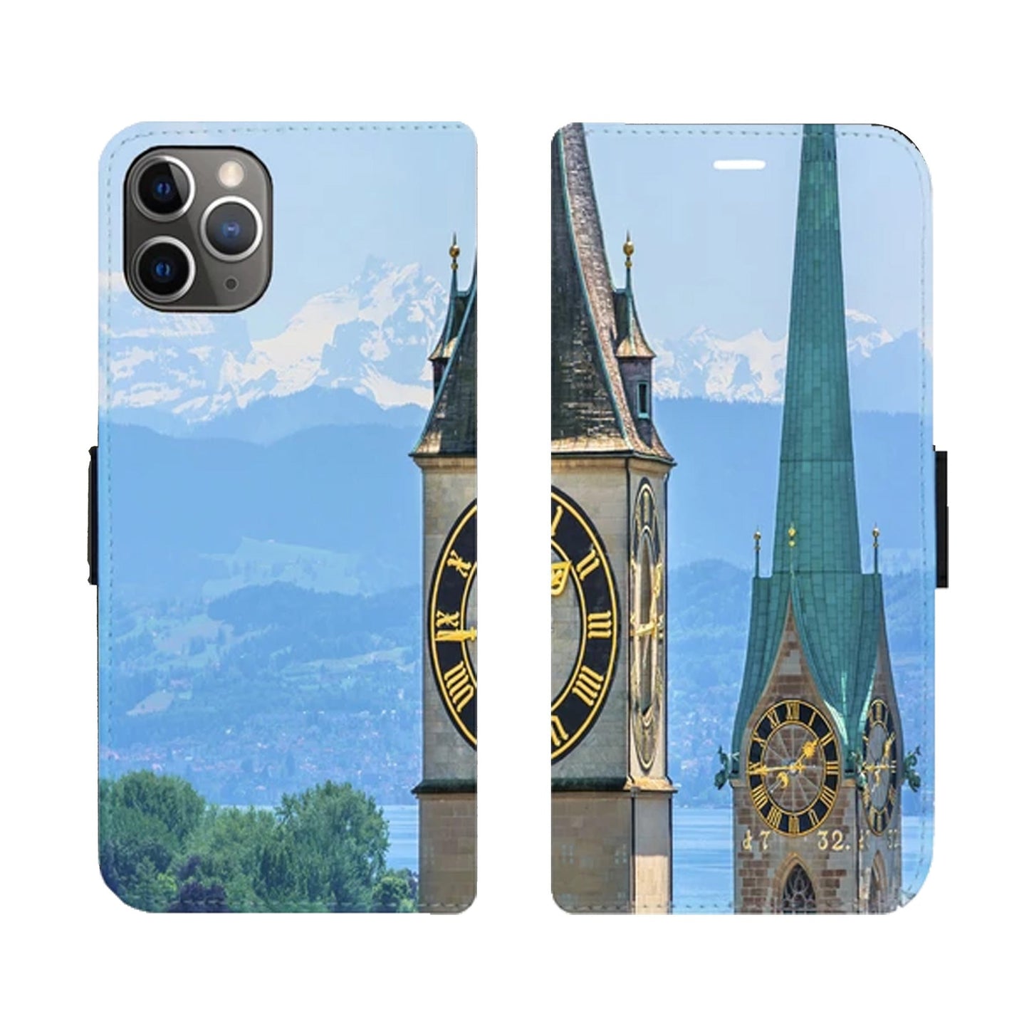 Zurich City St. Peter Fraumünster Victor Case for iPhone 11 Pro