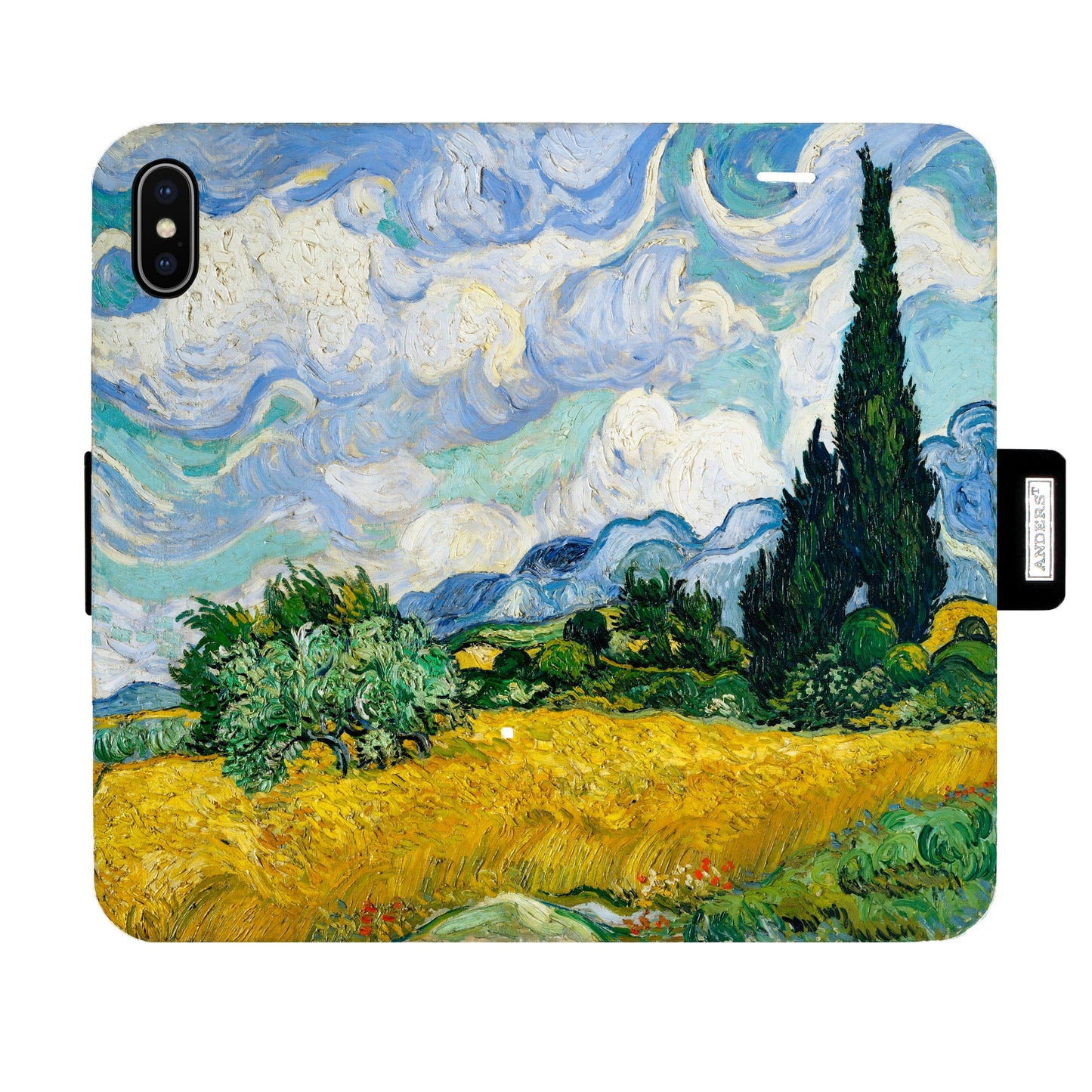 Van Gogh - Weizenfeld Victor Case für iPhone X/XS