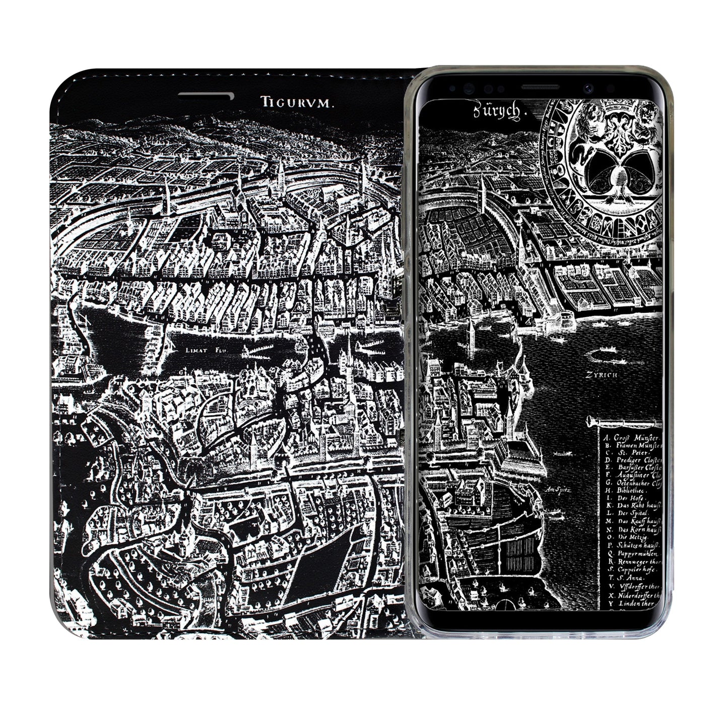 Zurich Merian Negative Victor Case for Samsung Galaxy S9