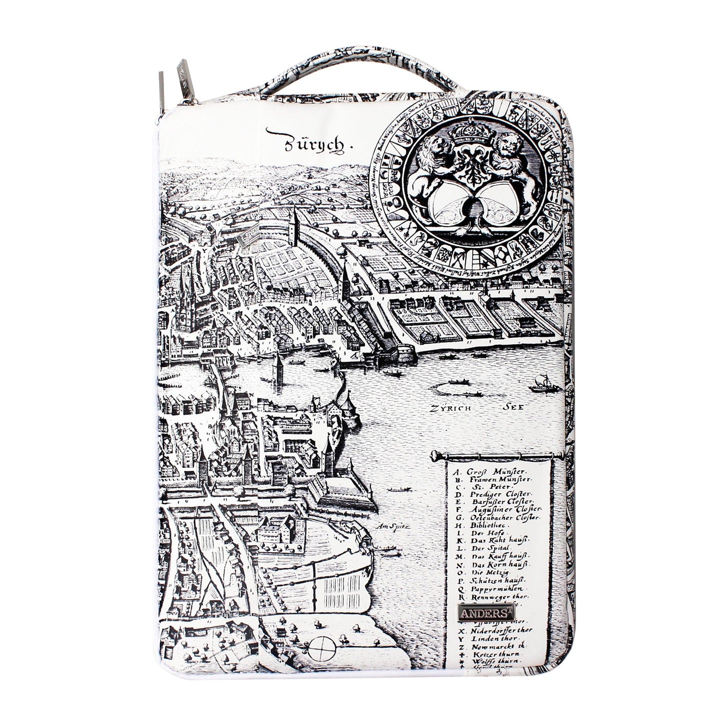 Zürich Merian Laptop Sleeve