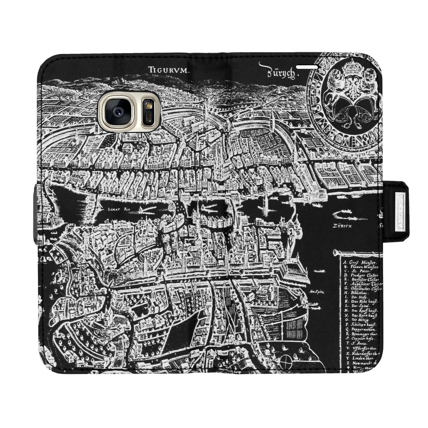 Zurich Merian Negative Victor Case for Samsung Galaxy S7