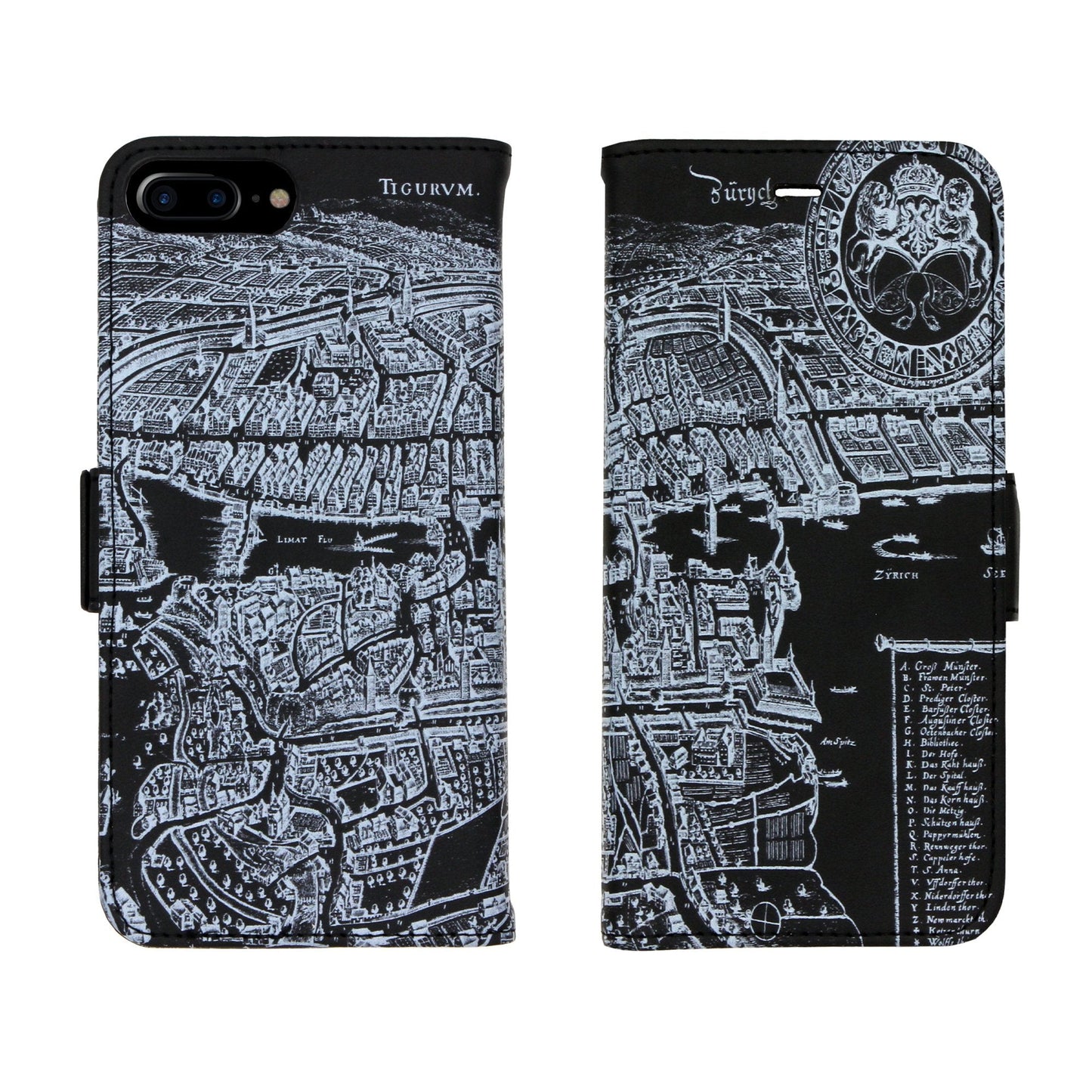 Zurich Merian Negative Victor Case for iPhone and Samsung