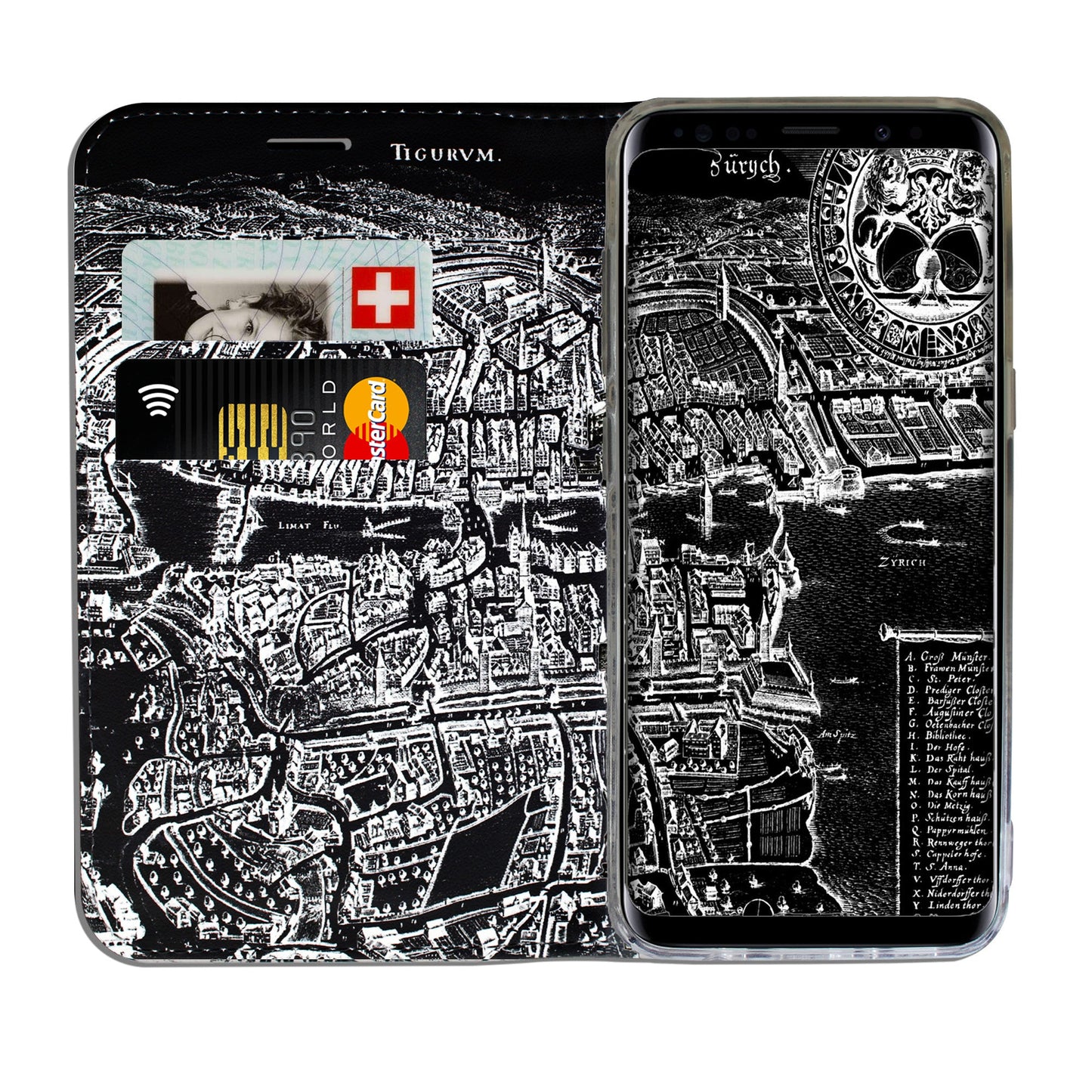 Zurich Merian Negative Victor Case for Samsung Galaxy S9