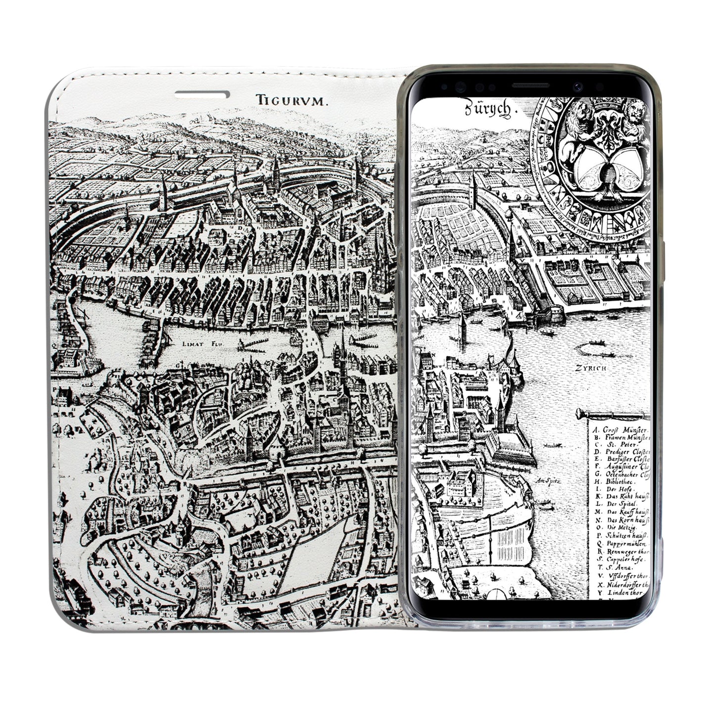 Coque Panorama City from Above pour Samsung Galaxy S9