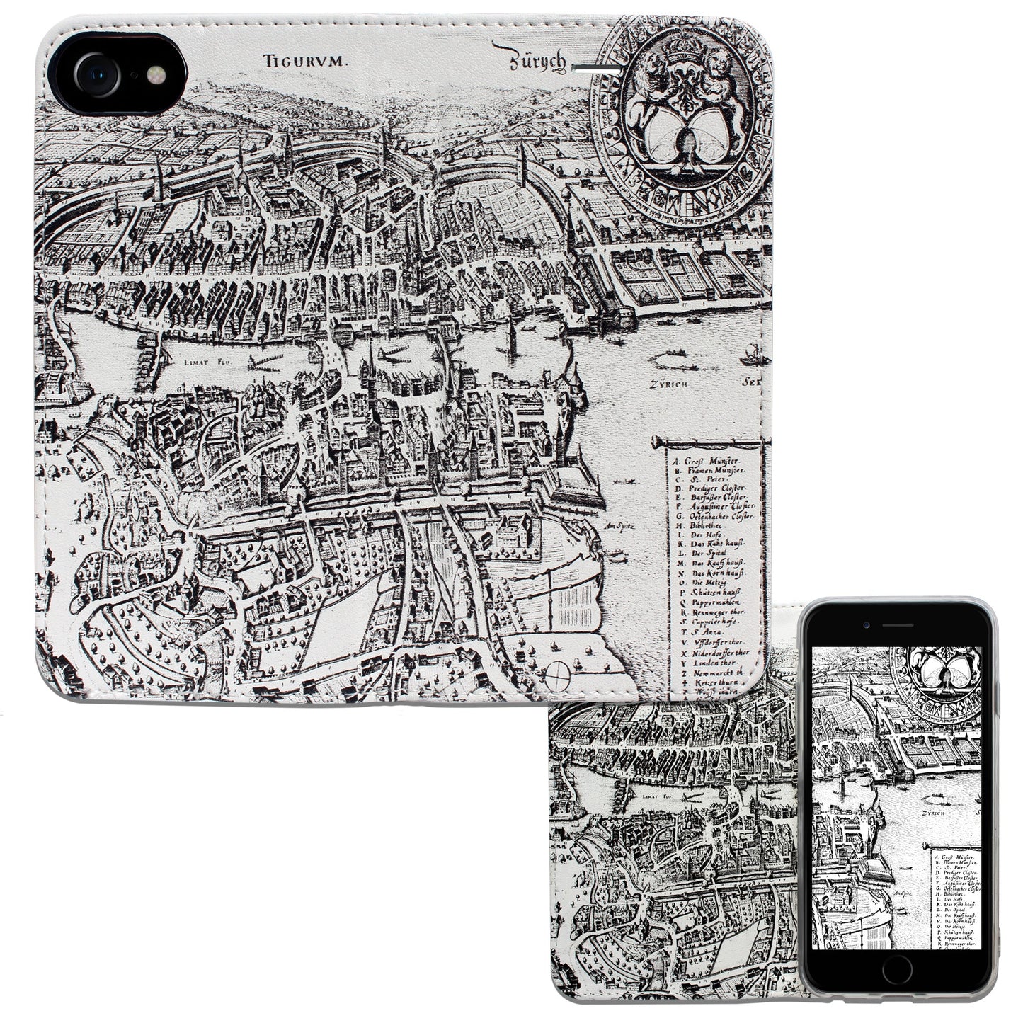 Zurich Merian Panorama Case for iPhone 6/6S/7/8/SE 2/SE 3