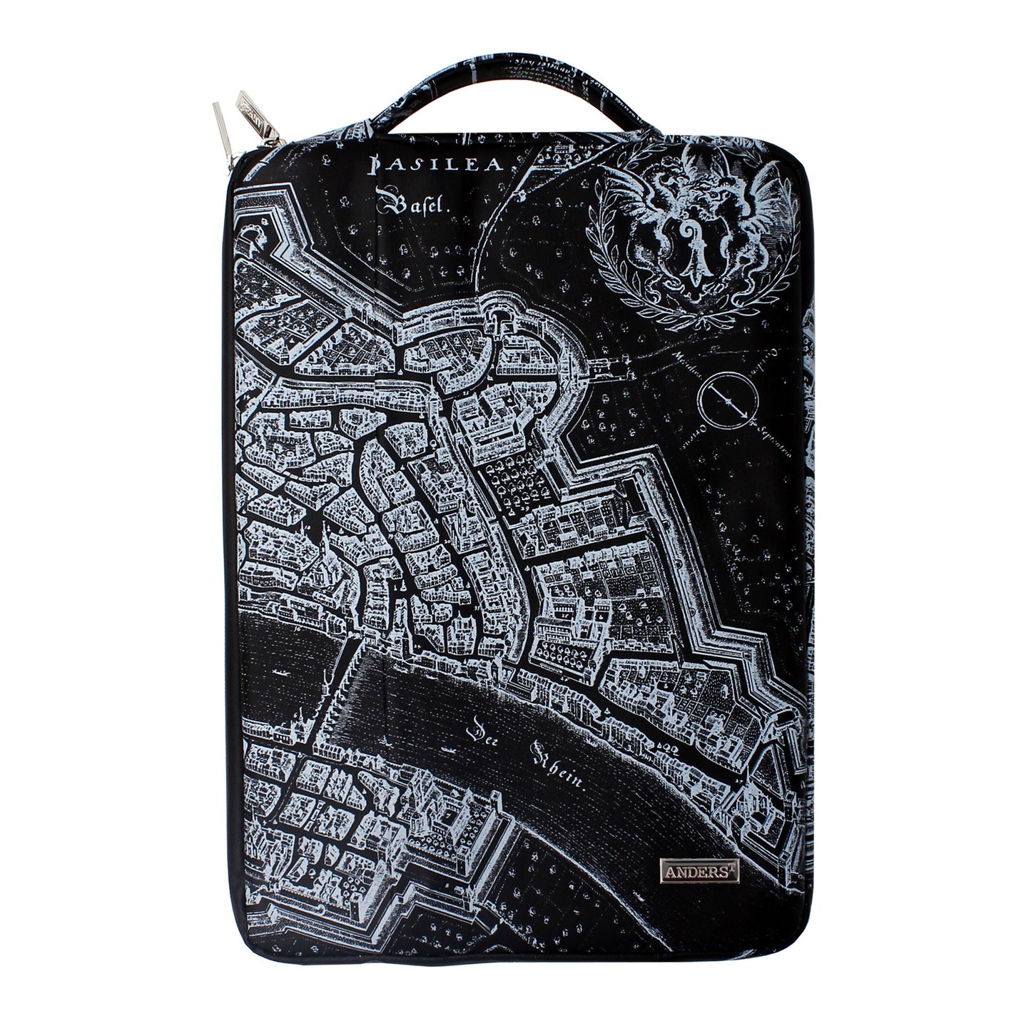 Basel Merian Negative Housse d'ordinateur