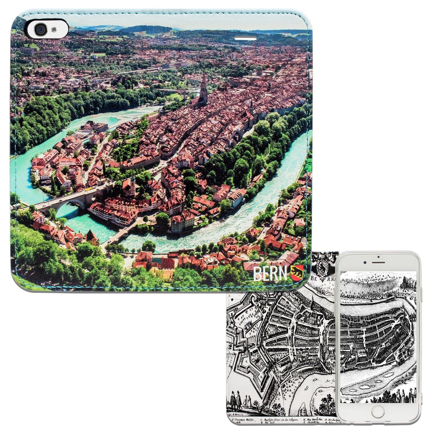 Coque Bern City Panorama pour iPhone 5/5S/SE 1