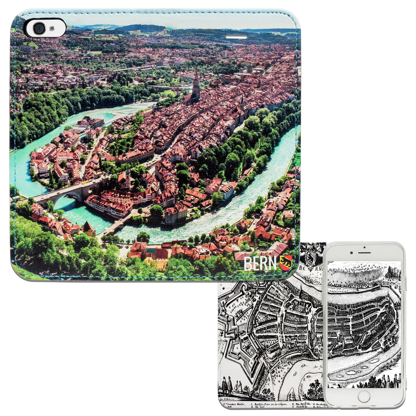 Bern City Panorama Case für iPhone 5/5S/SE 1