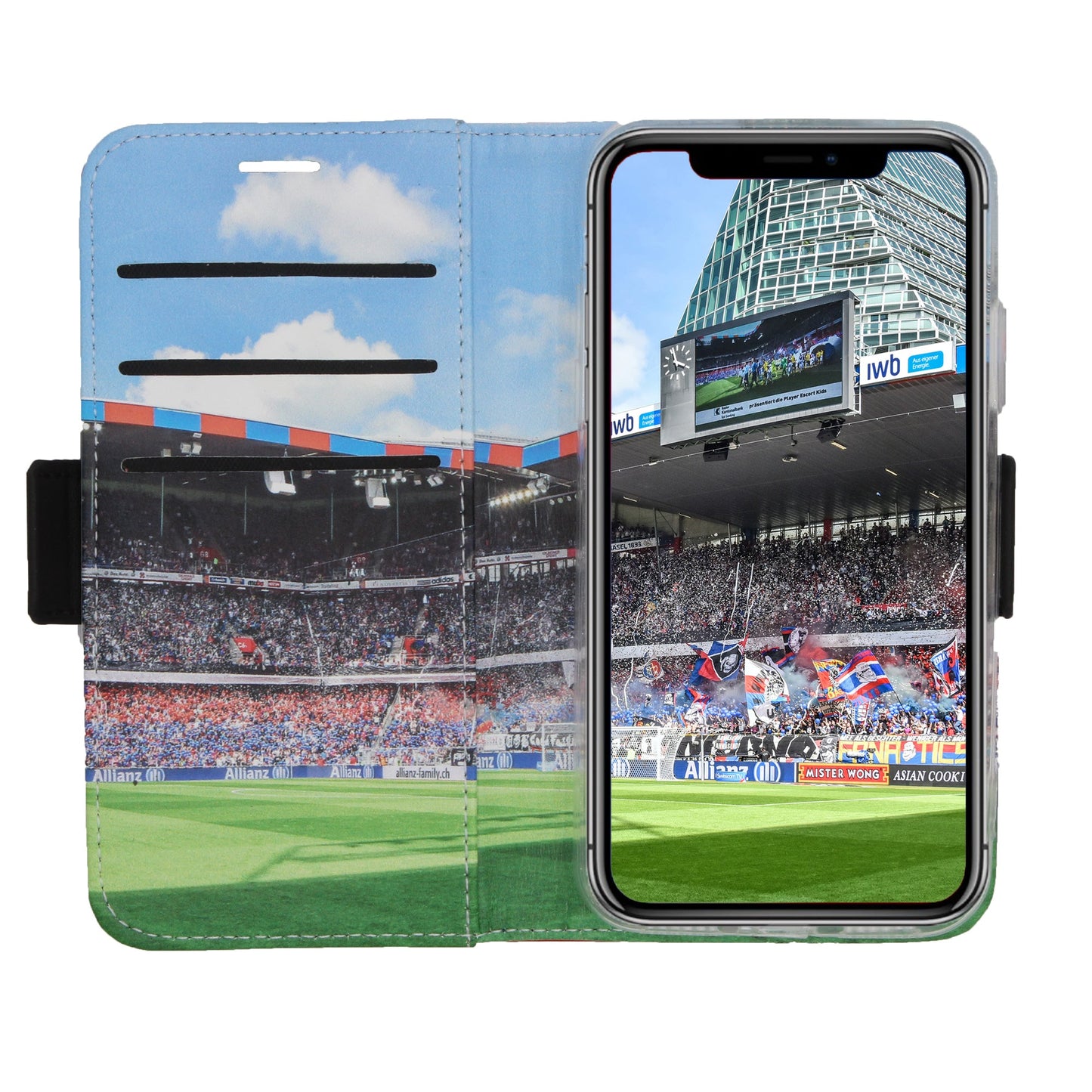 FCB rot / blau Victor Case für iPhone X/XS