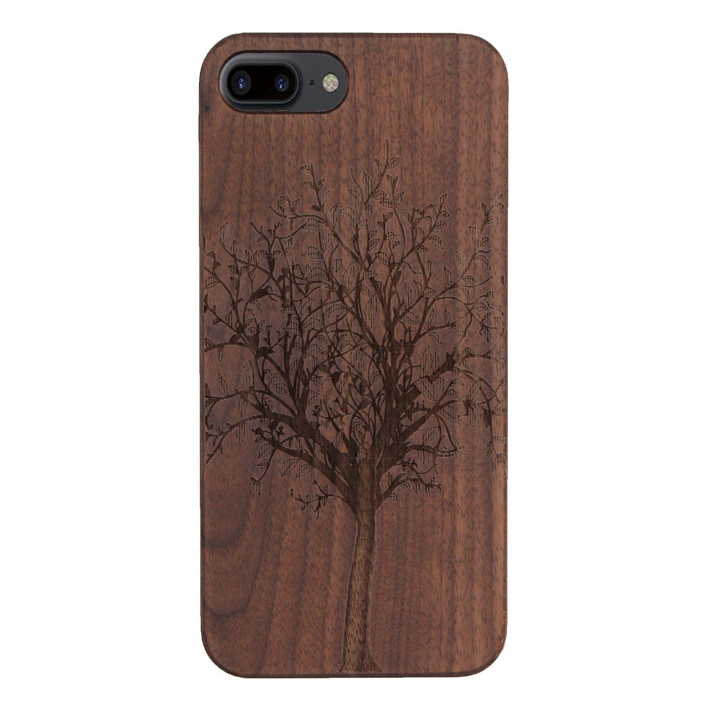 Coque Lebensbaum Eden en bois de noyer pour iPhone 6/6S/7/8 Plus