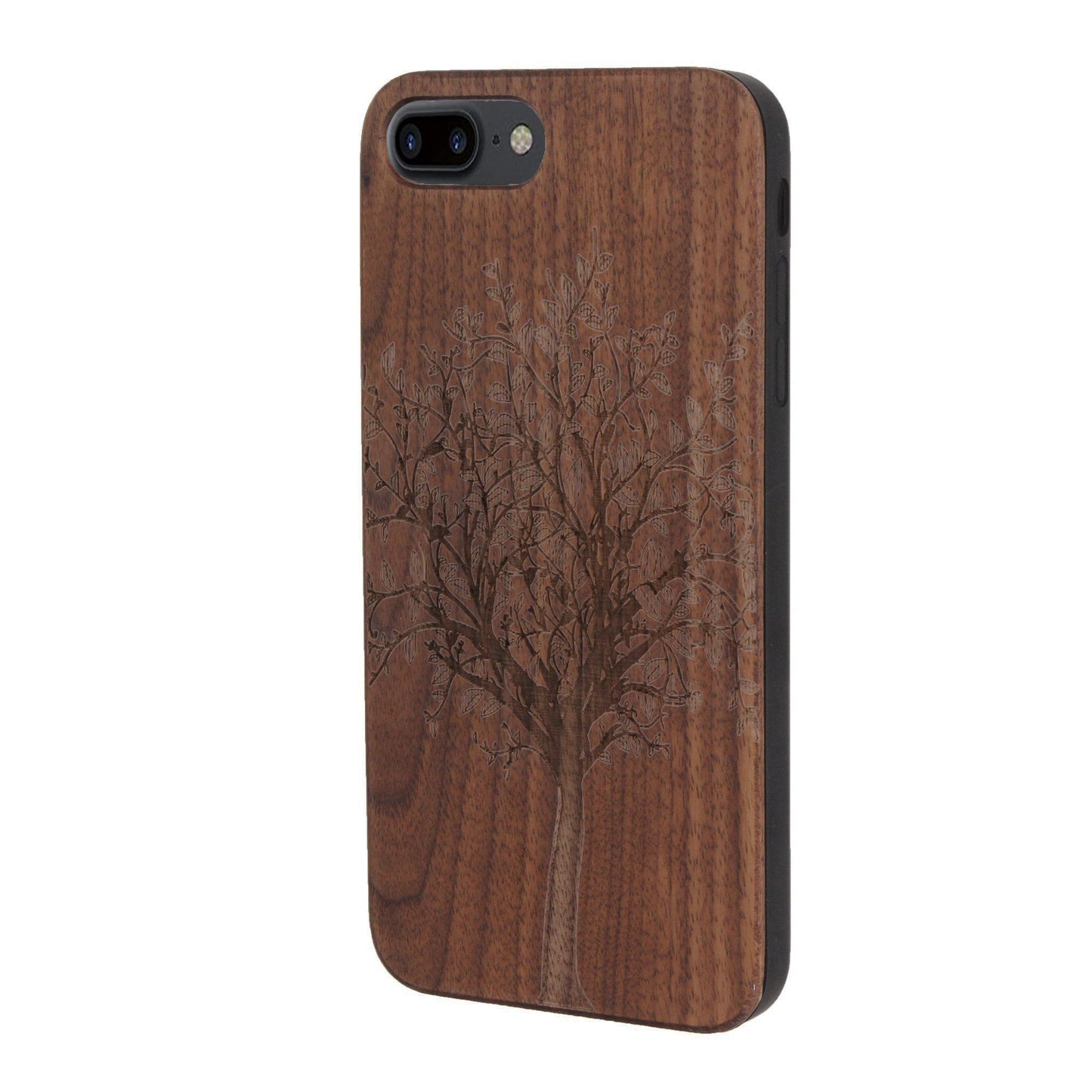 Coque Lebensbaum Eden en bois de noyer pour iPhone 6/6S/7/8 Plus