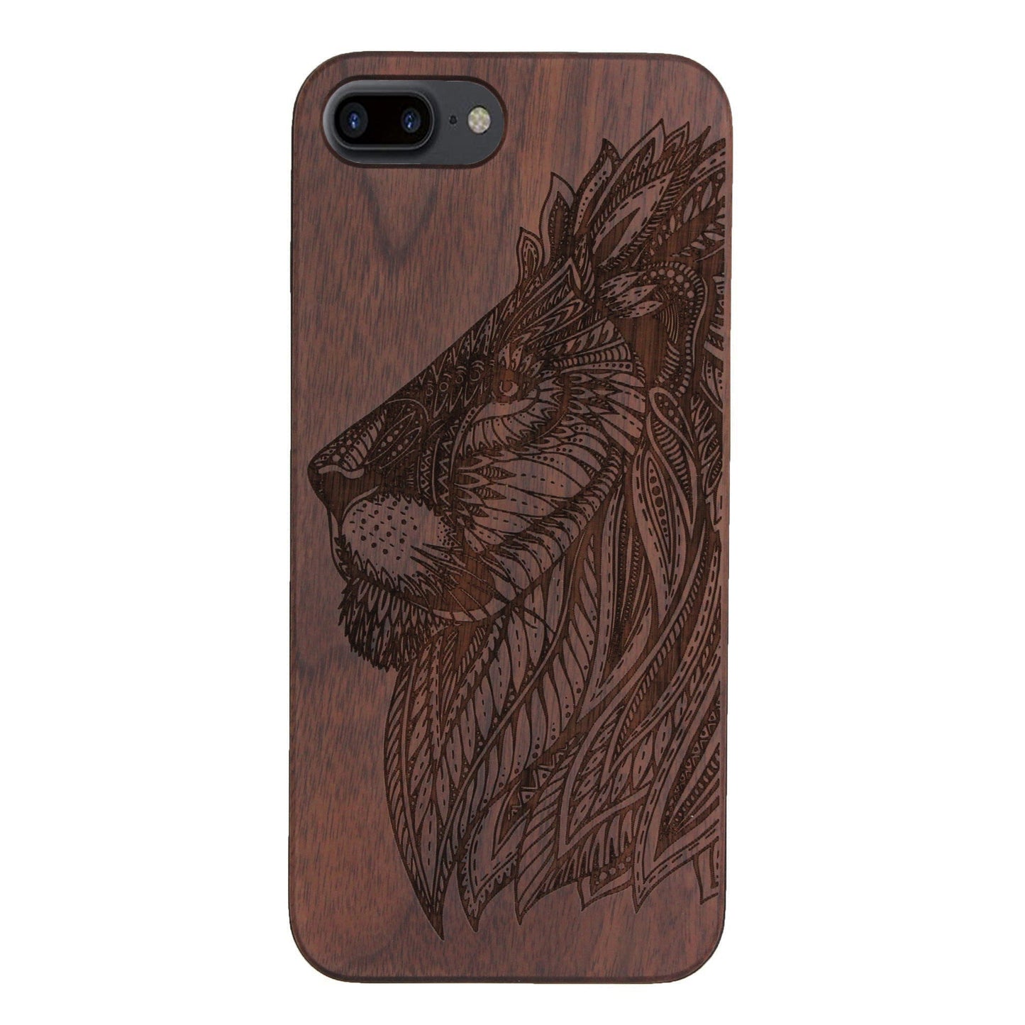 Coque Eden lion noyer pour iPhone 6/6S/7/8 Plus