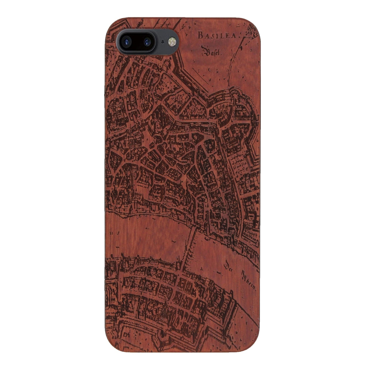 Basel Merian Eden Case aus Rosenholz für iPhone 6/6S/7/8 Plus