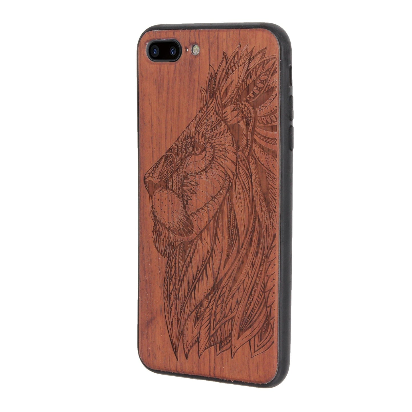 Coque Eden Lion Bois de Rose pour iPhone 6/6S/7/8 Plus