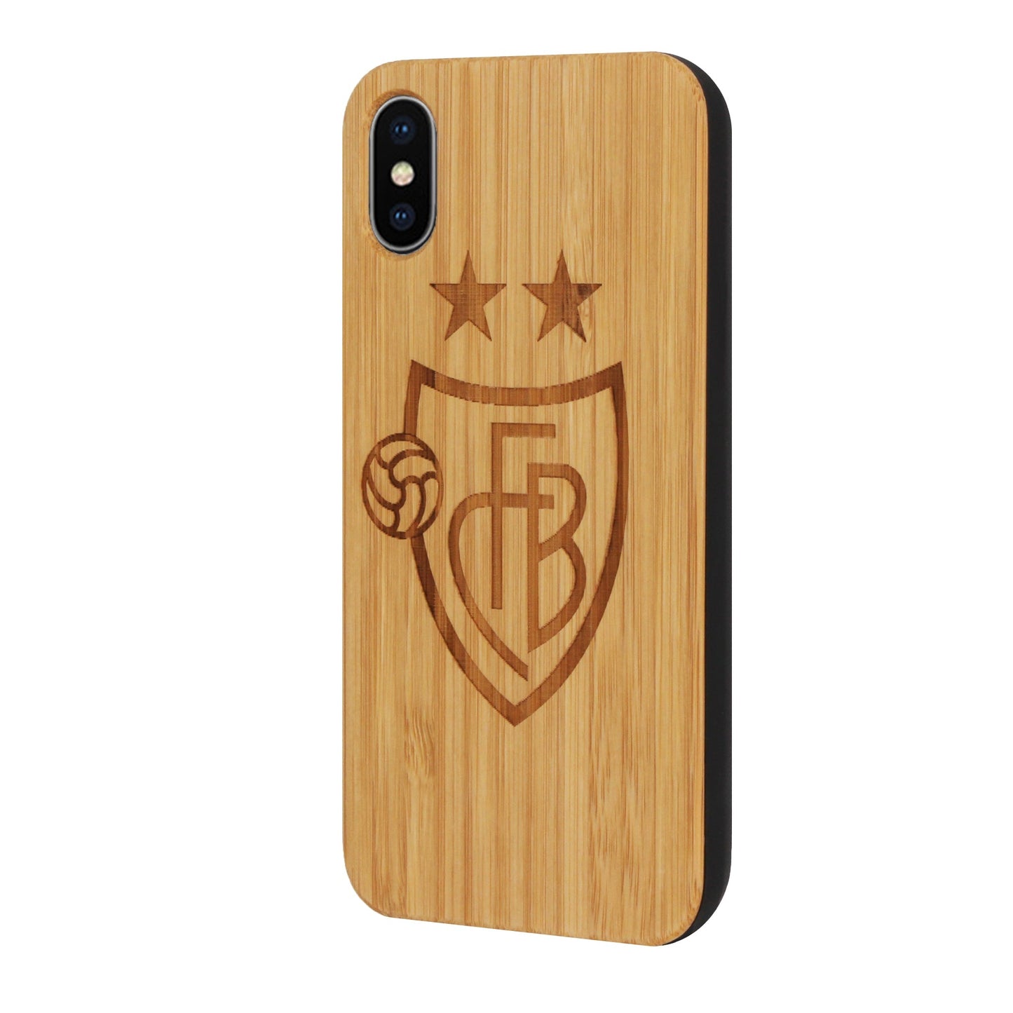 FCB Eden Case aus Bambus für iPhone XS Max