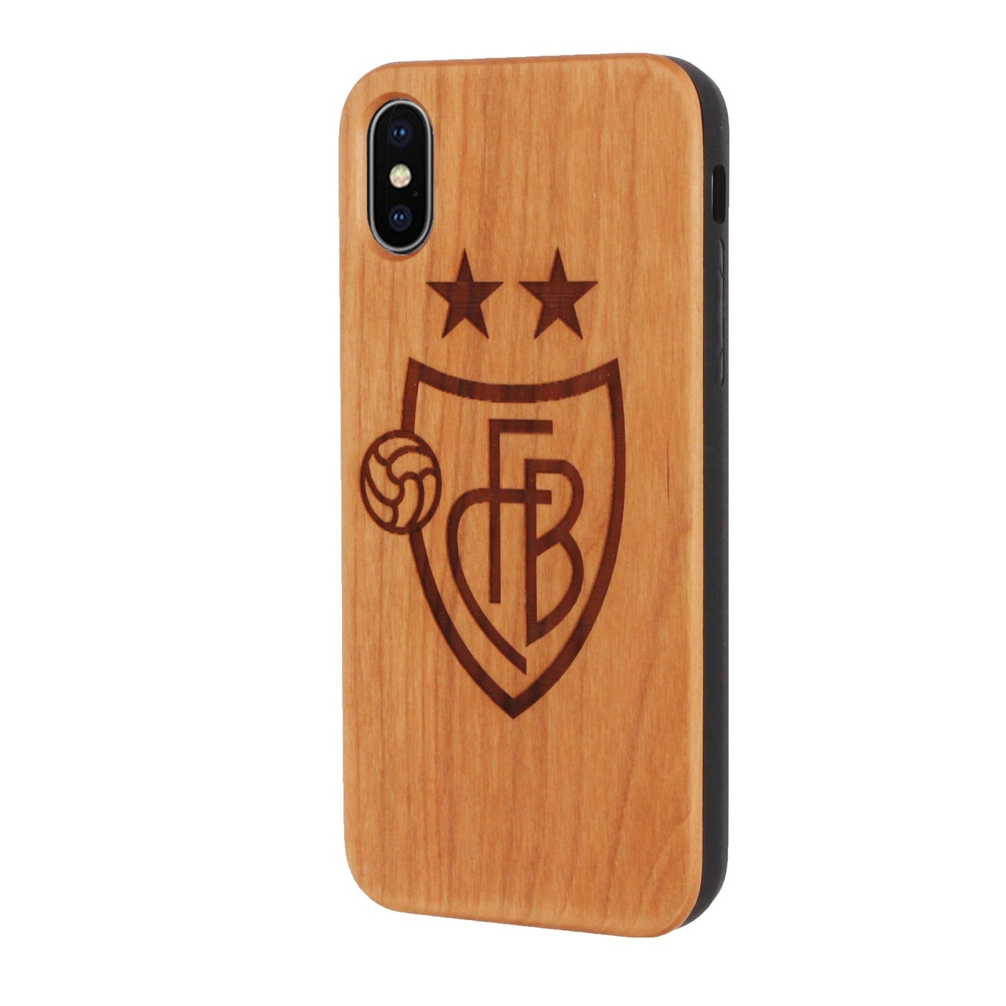 FCB Eden Case aus Kirschholz für iPhone XS Max