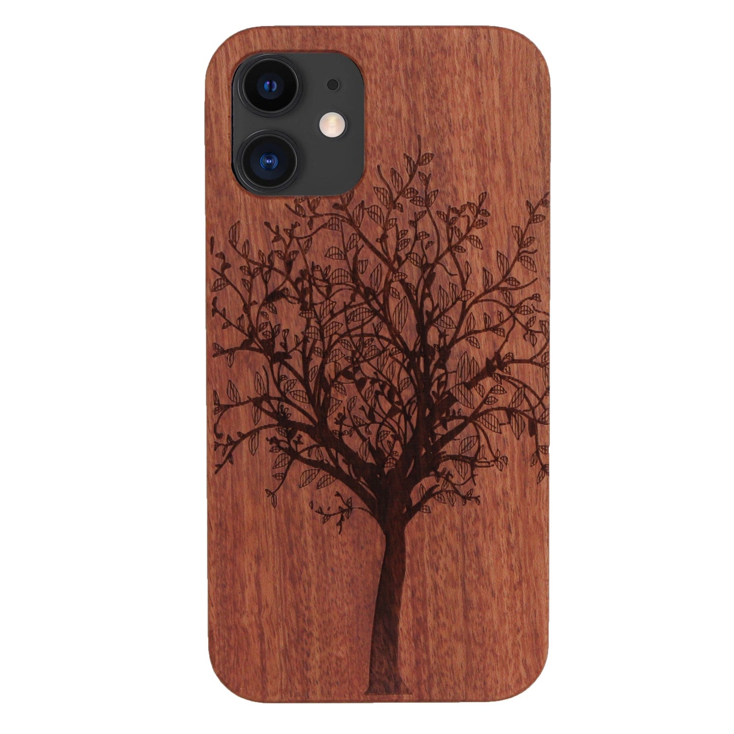 Coque iPhone 11 Arbre de Vie Eden Palissandre
