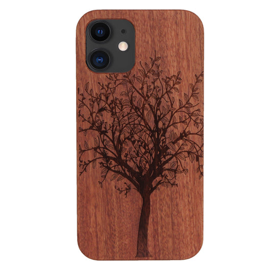 Lebensbaum Eden Case aus Rosenholz für iPhone 11