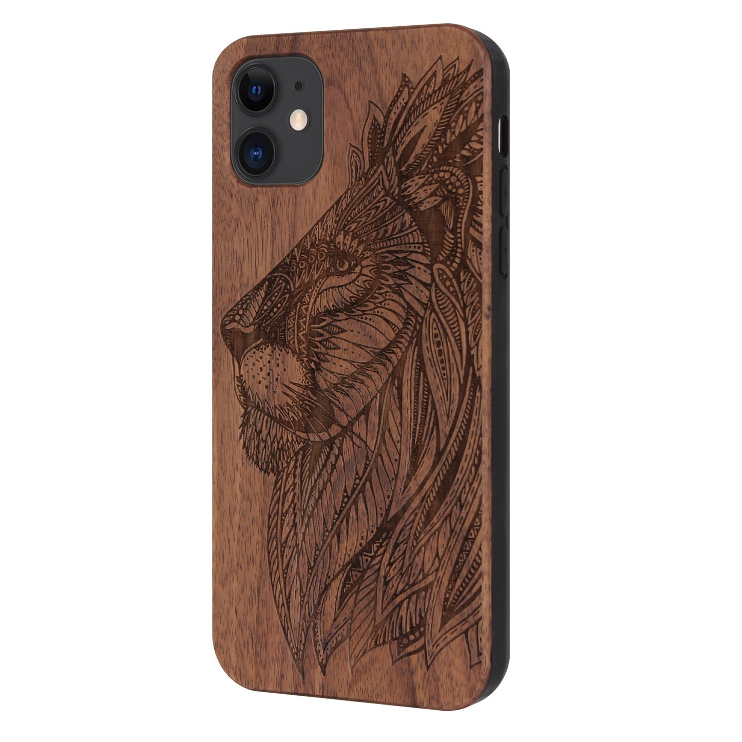 Coque Eden lion noyer pour iPhone 11