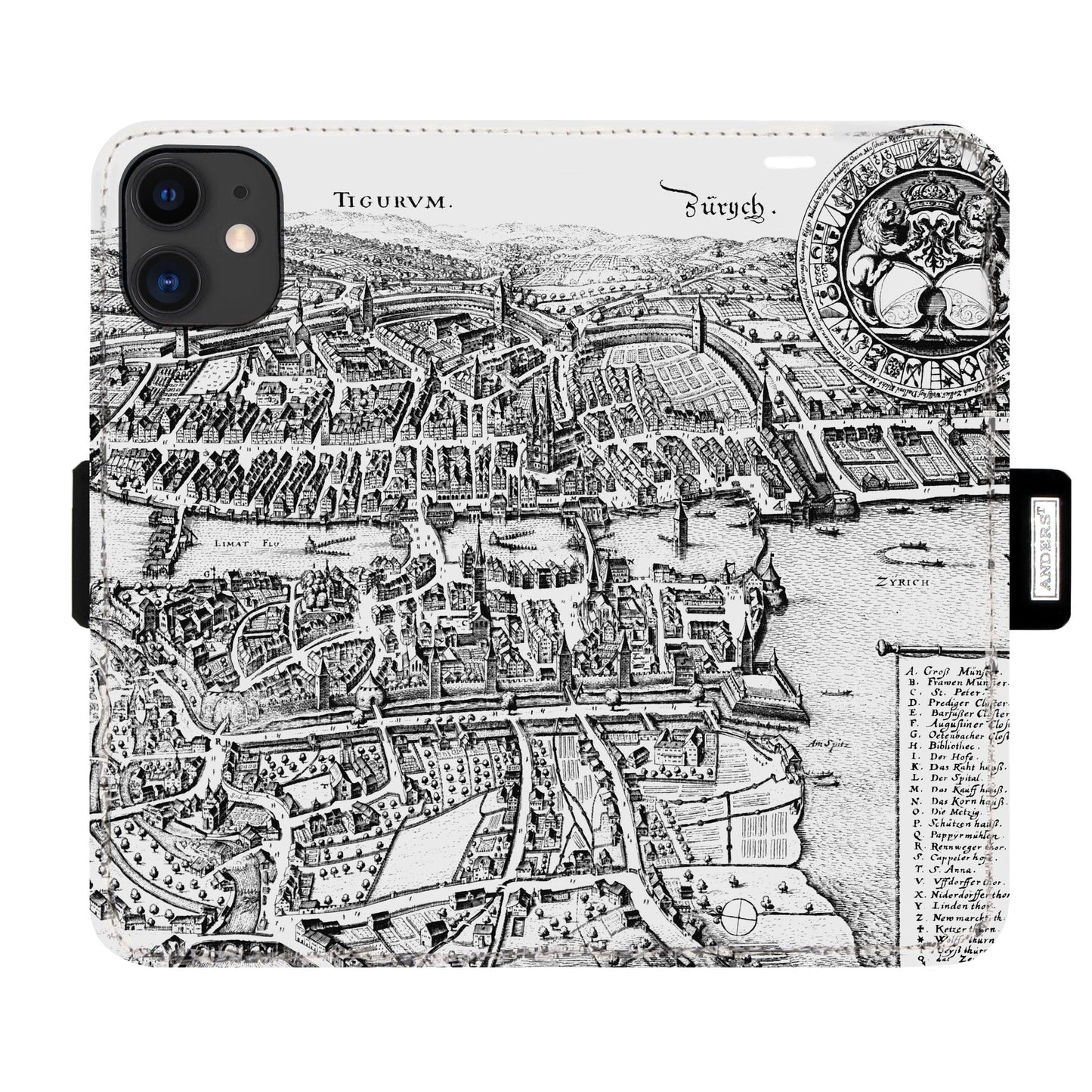 Coque Zurich Merian Victor pour iPhone 11