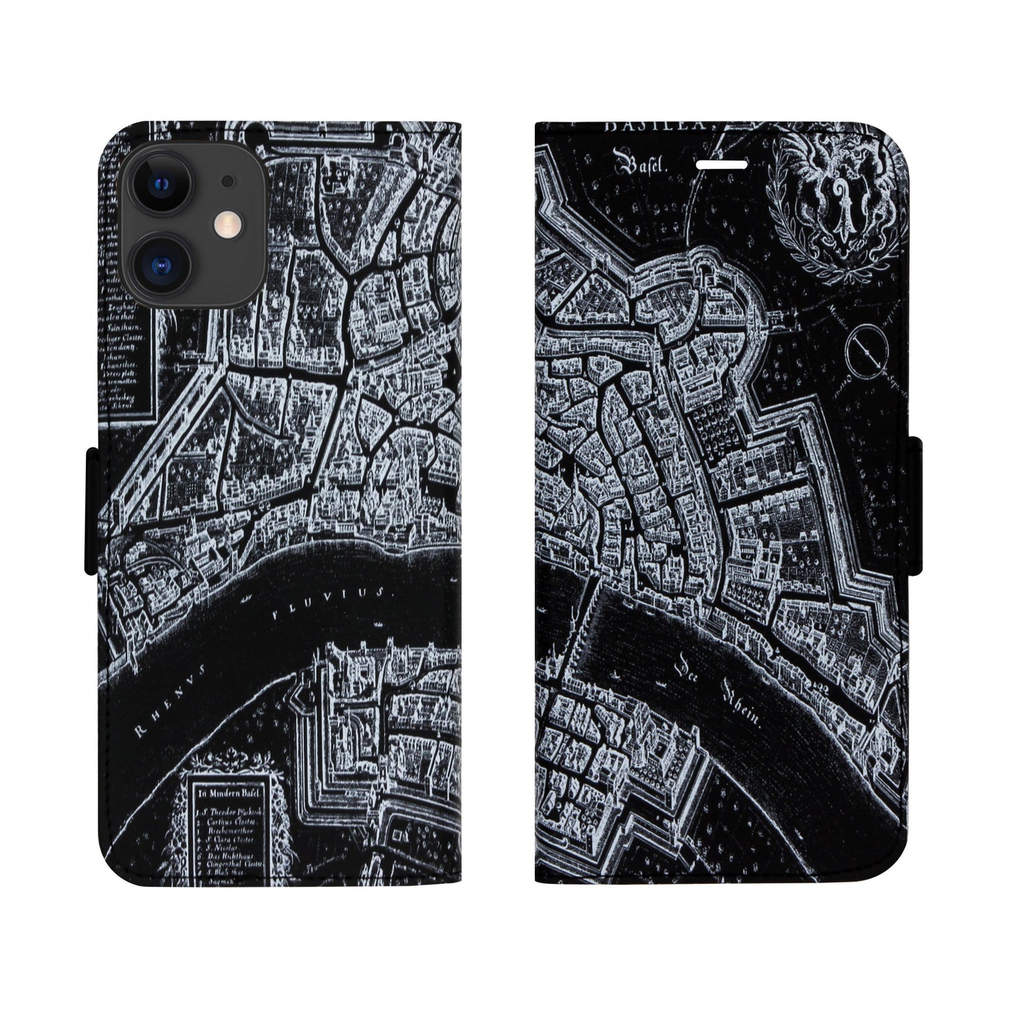 Basel Merian Negativ Victor Case für iPhone, Samsung und Huawei