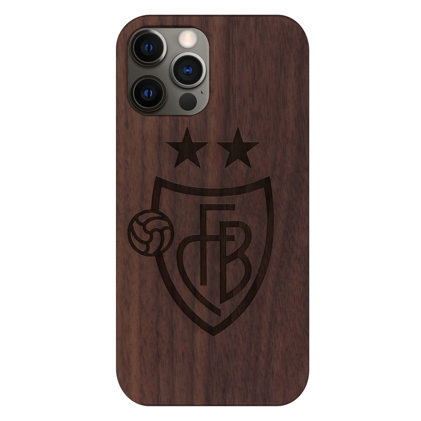 FCB Eden Case aus Nussbaumholz für iPhone 12 Pro Max
