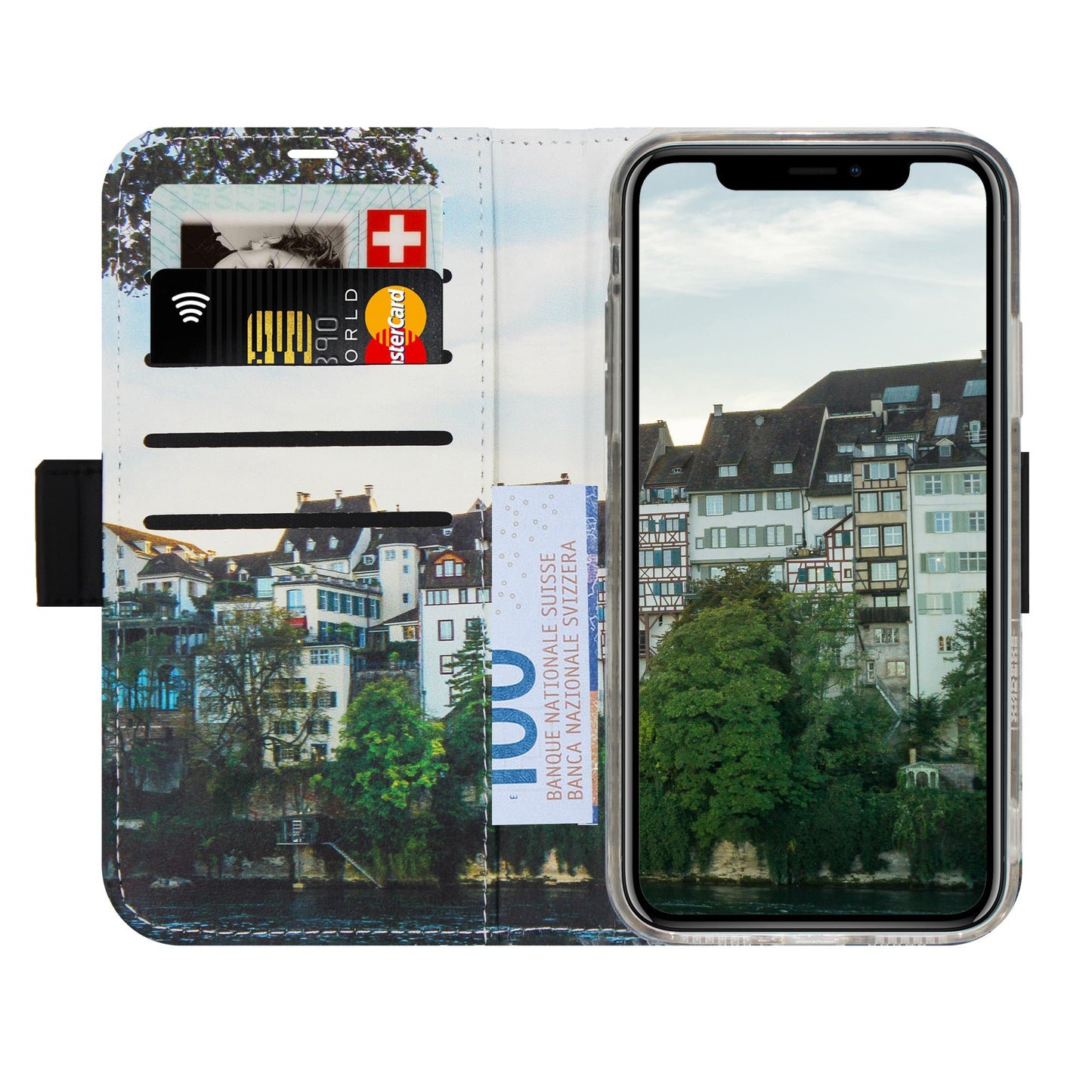 Basel City Rhein Victor Case für iPhone 14 Pro Max