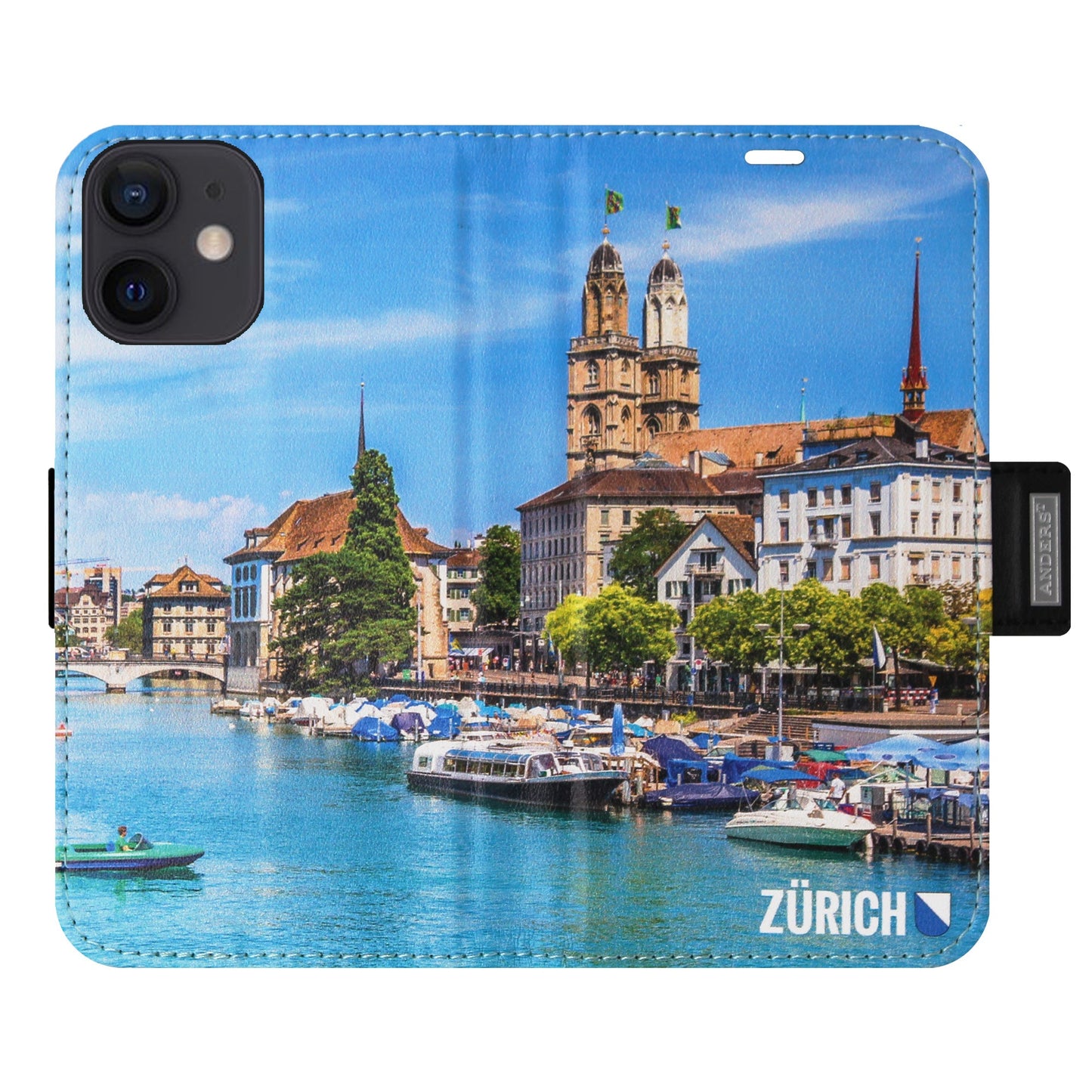 Zürich City Limmat Victor Case für iPhone 12 Mini