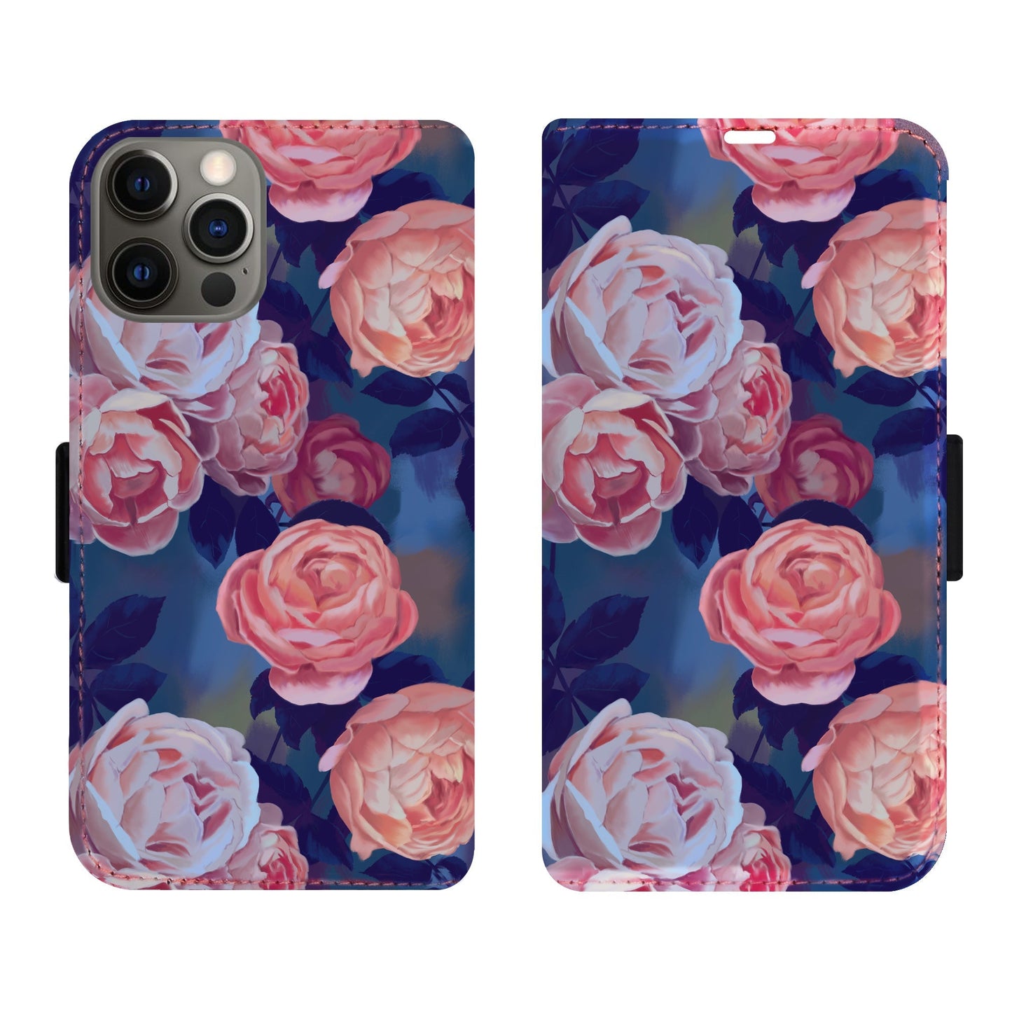 Pink Roses Victor Case for iPhone 12/12Pro