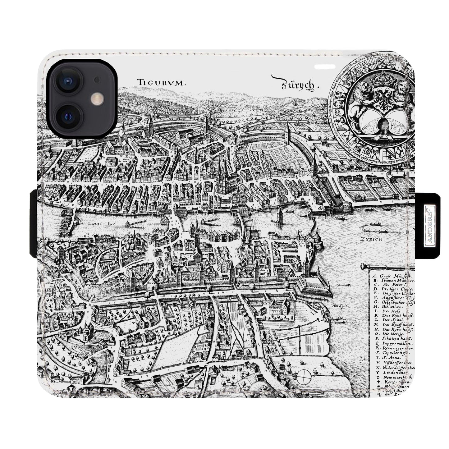 Zurich Merian Victor Case for iPhone 12 Mini