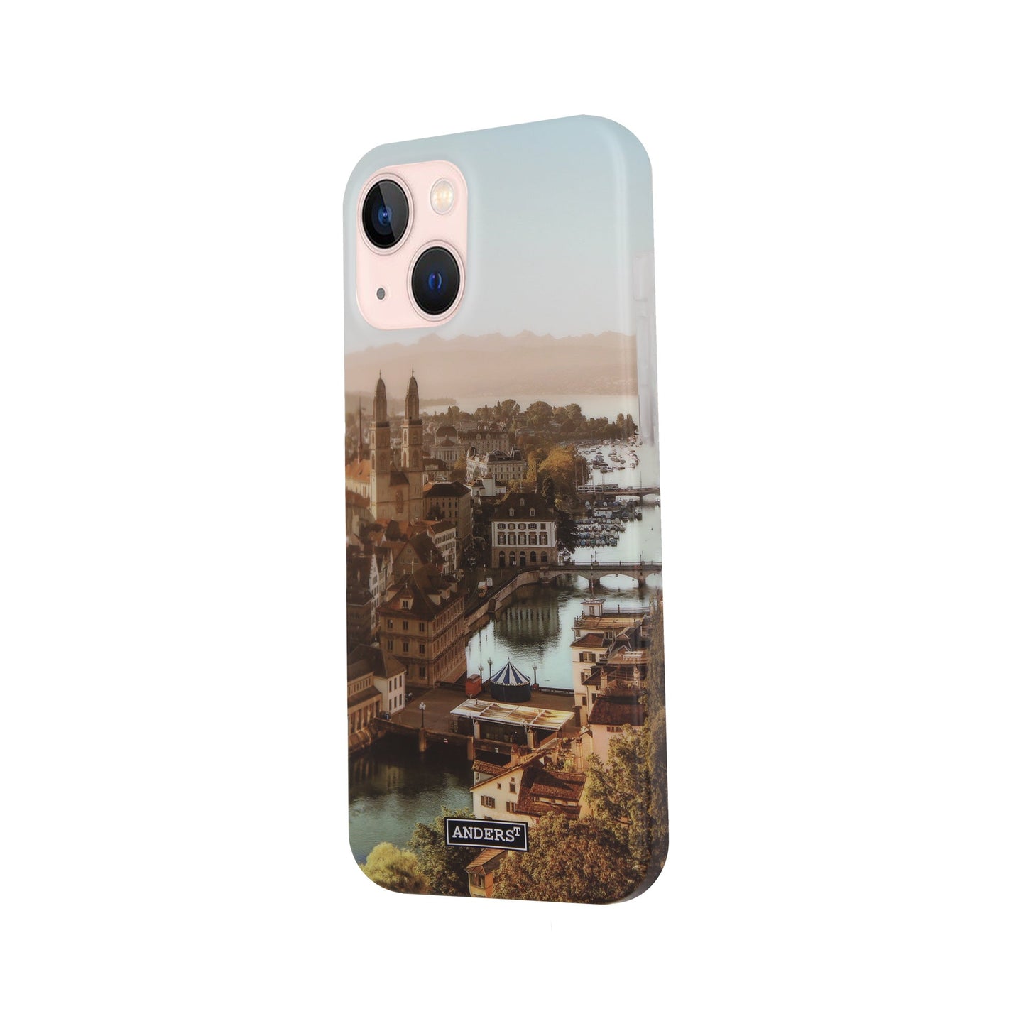 Zurich City from Above 360° Case for iPhone 13/14