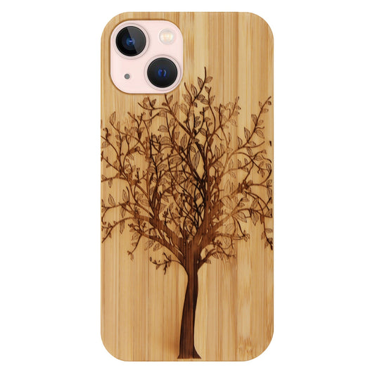 Lebensbaum Eden Case aus Bambus für iPhone 13 Mini