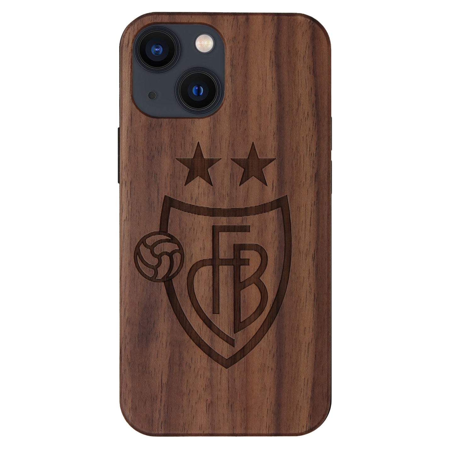 FCB Eden Case aus Nussbaumholz für iPhone 13/14