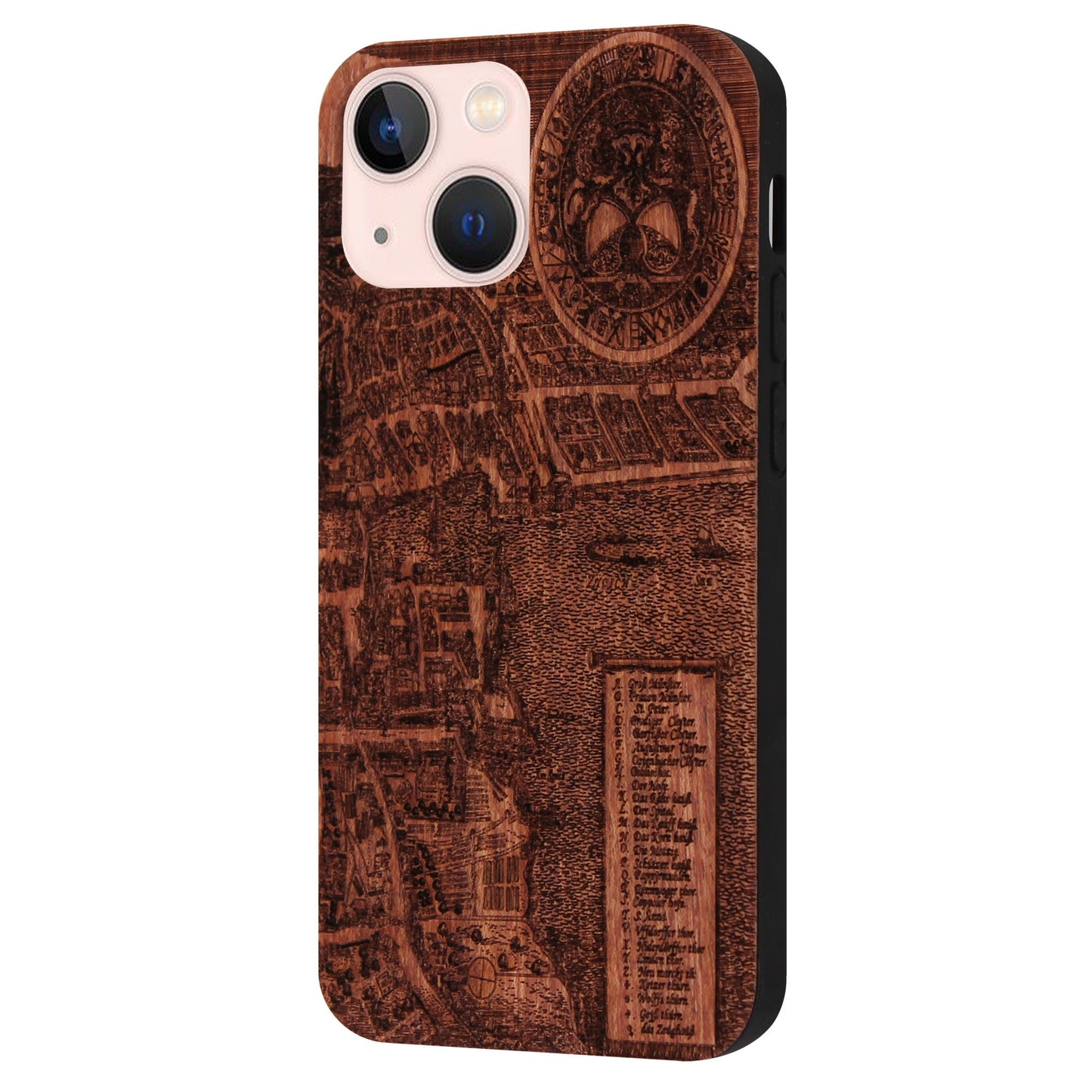 Zürich Merian Eden Rosewood Case for iPhone 13 Mini