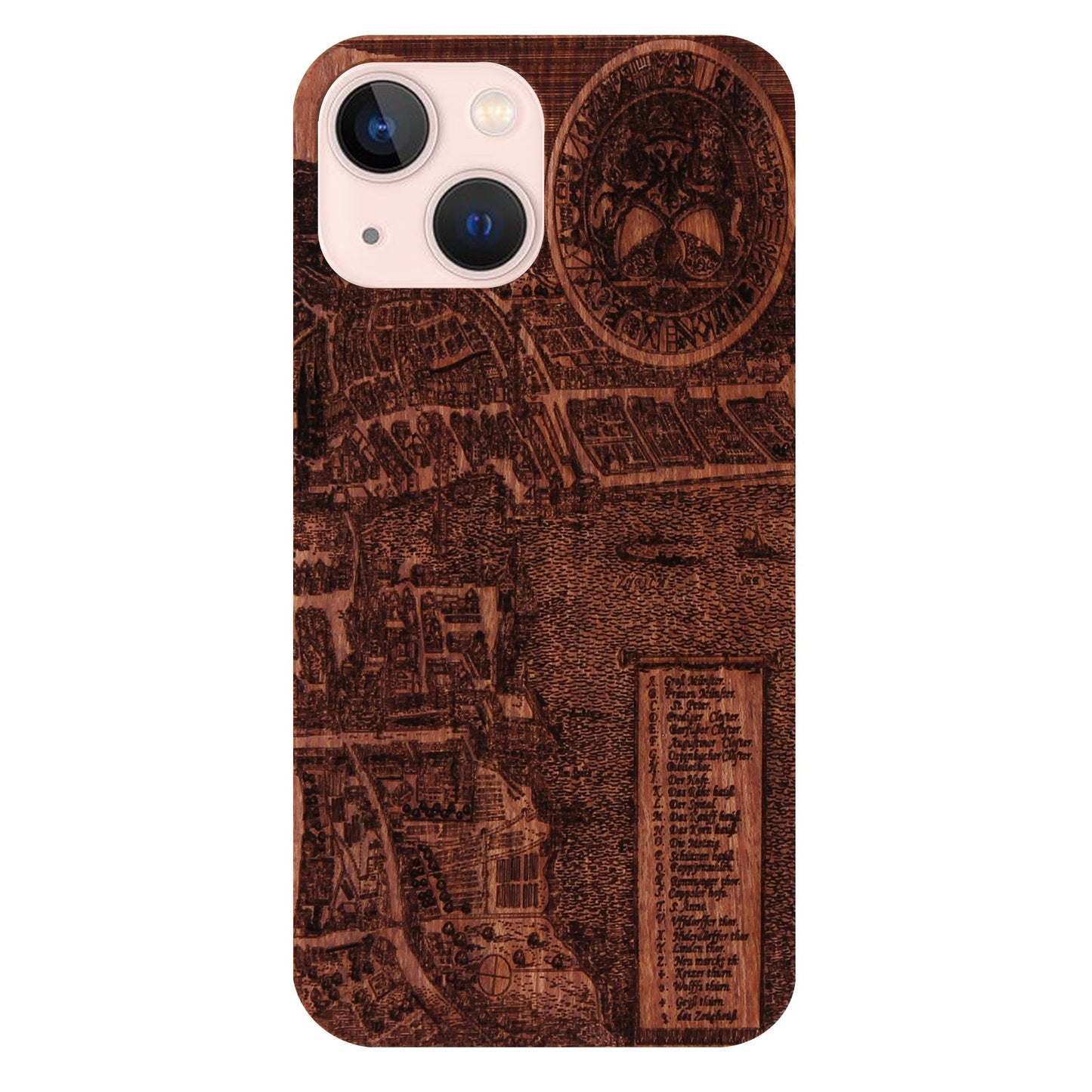 Zürich Merian Eden Rosewood Case for iPhone 13 Mini