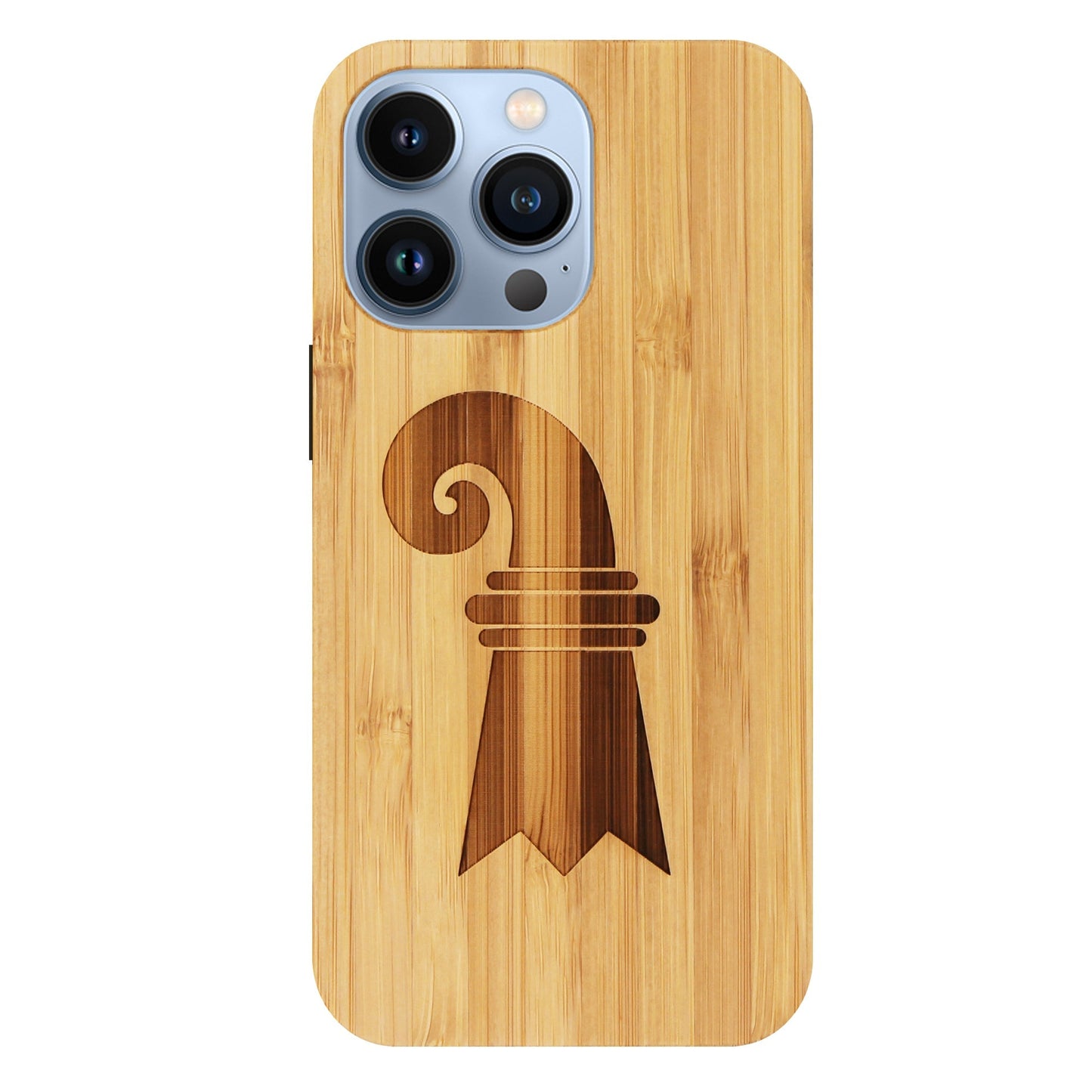 Baslerstab Eden Case aus Bambus für iPhone 13 Pro