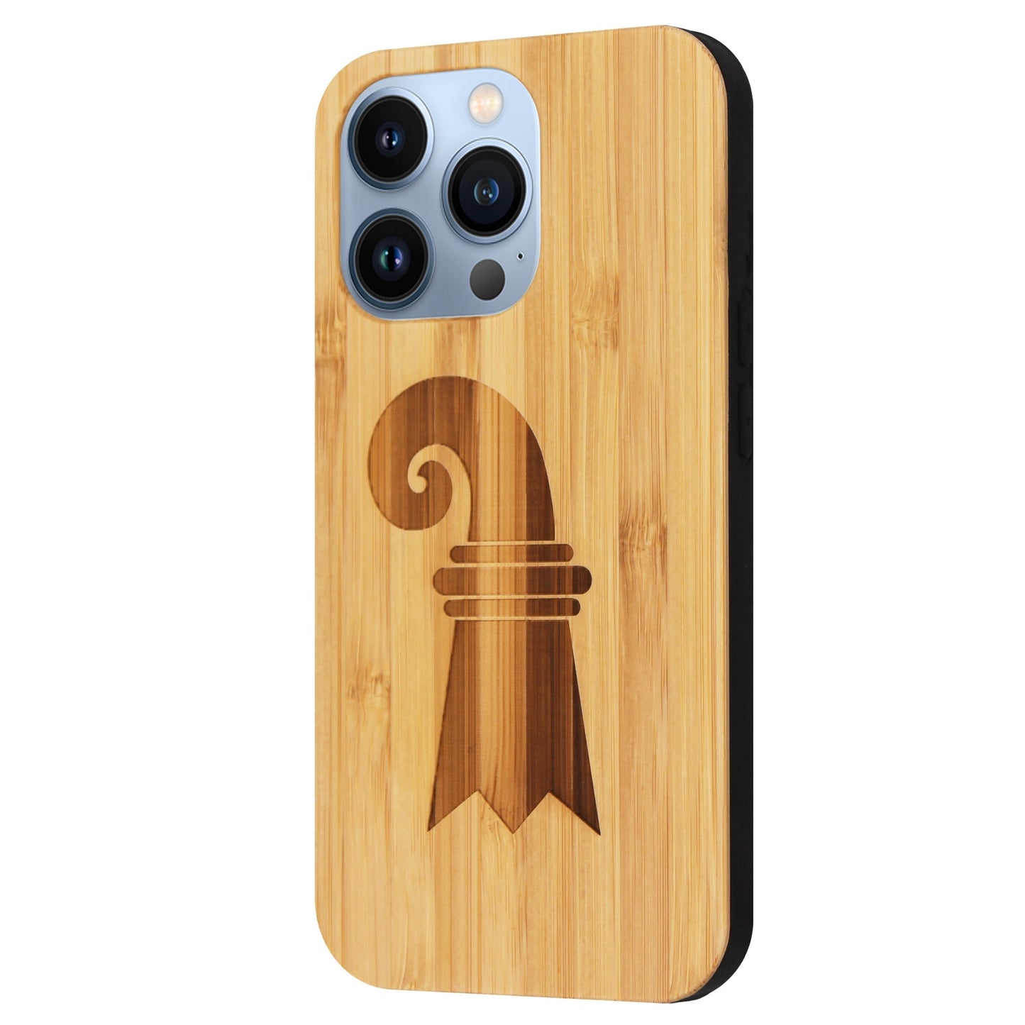 Baslerstab Eden Case aus Bambus für iPhone 13 Pro