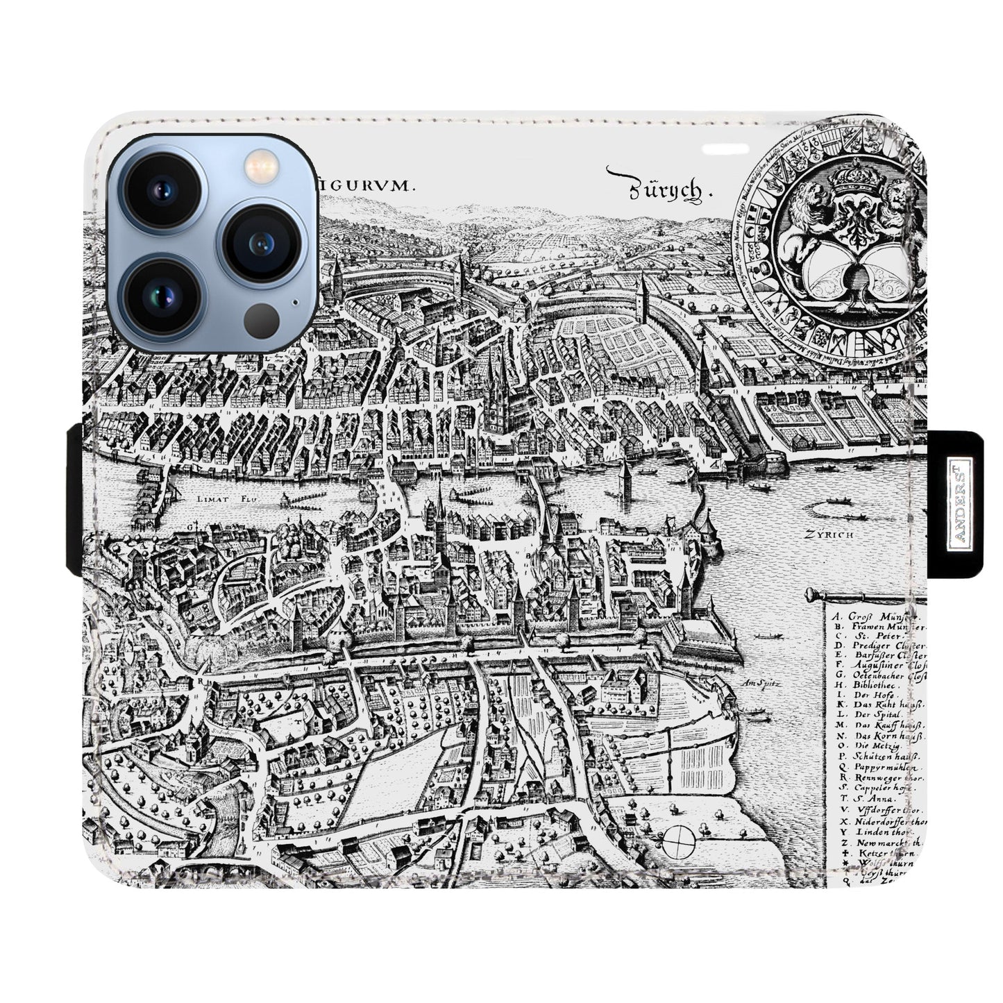 Zurich Merian Victor Case for iPhone 13 Pro
