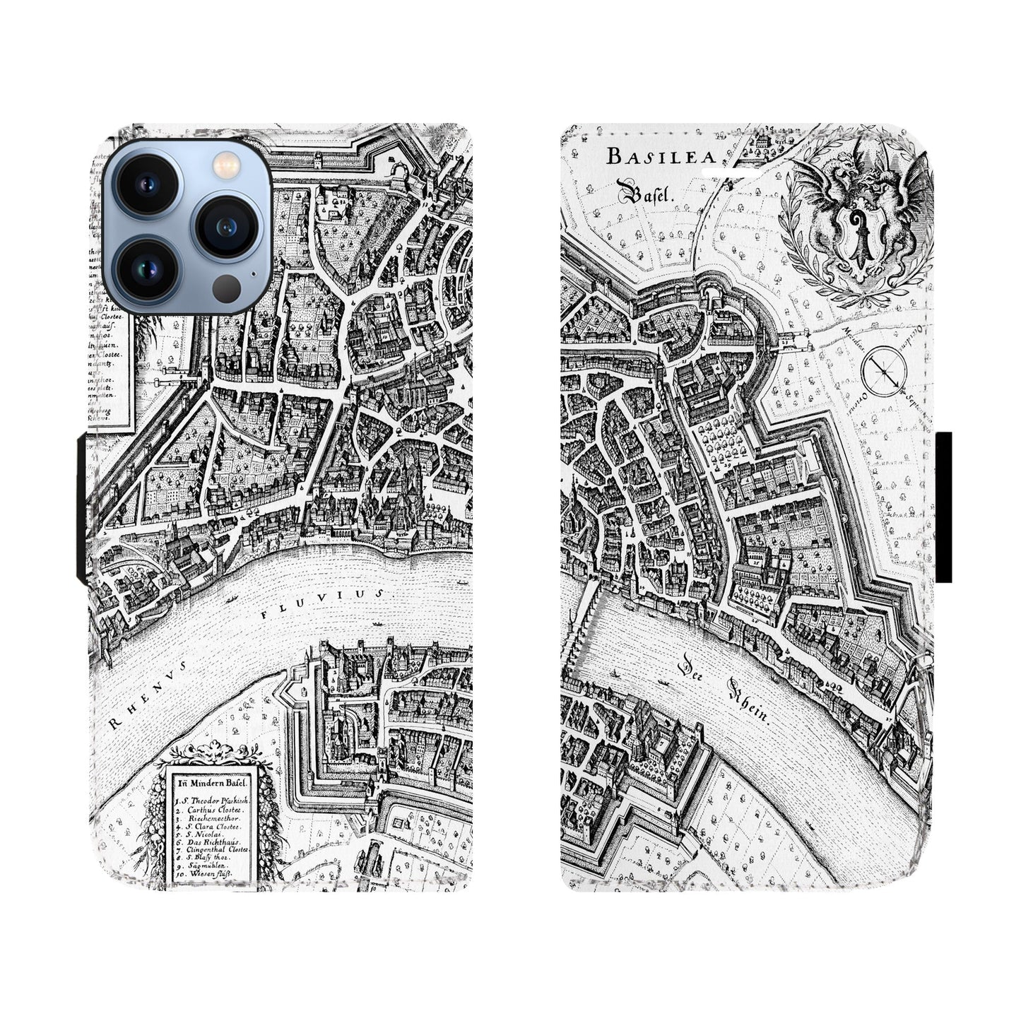 Basel Merian Victor Case for iPhone 14 Pro Max