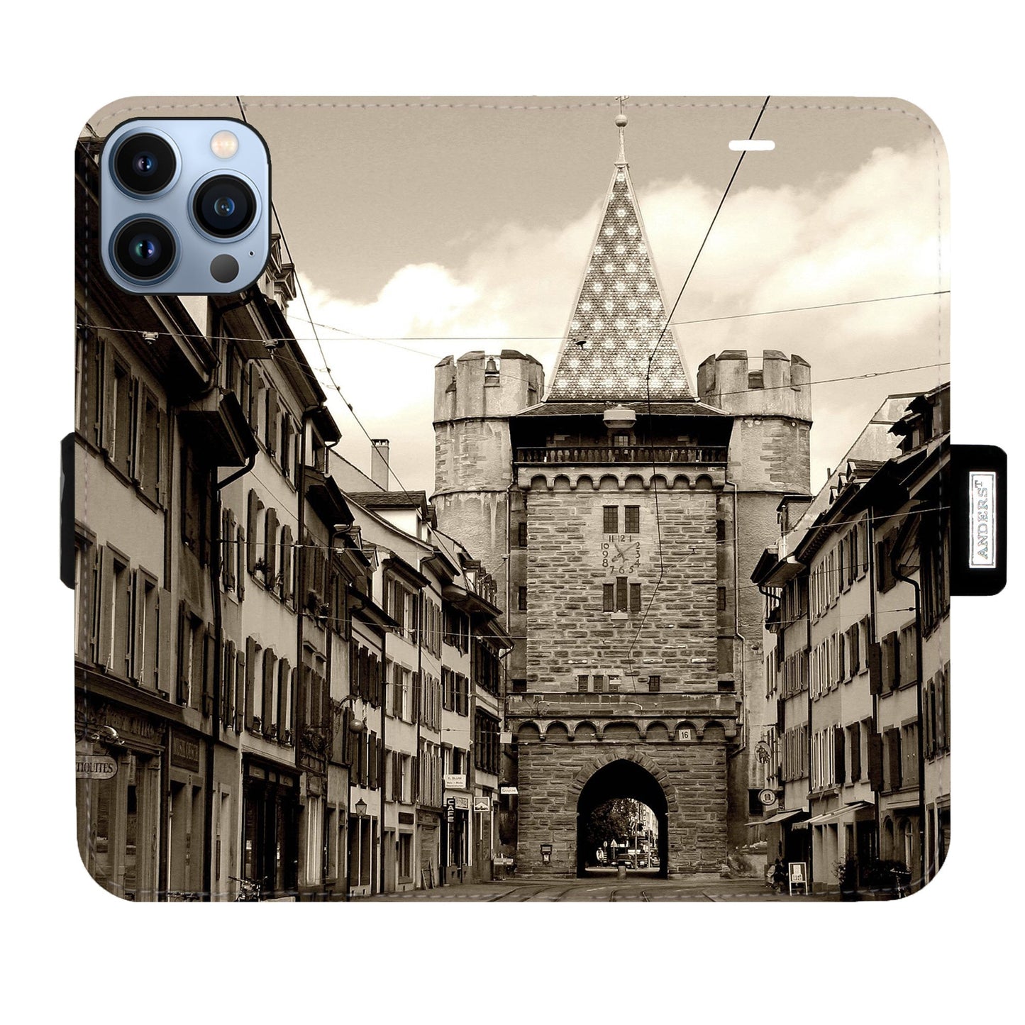 Basel City Spalentor Victor Case für iPhone 14 Pro Max