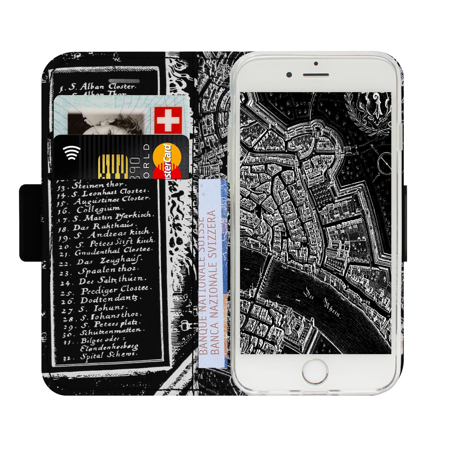 Basel Merian Negativ Victor Case für iPhone 5/5S/SE 1