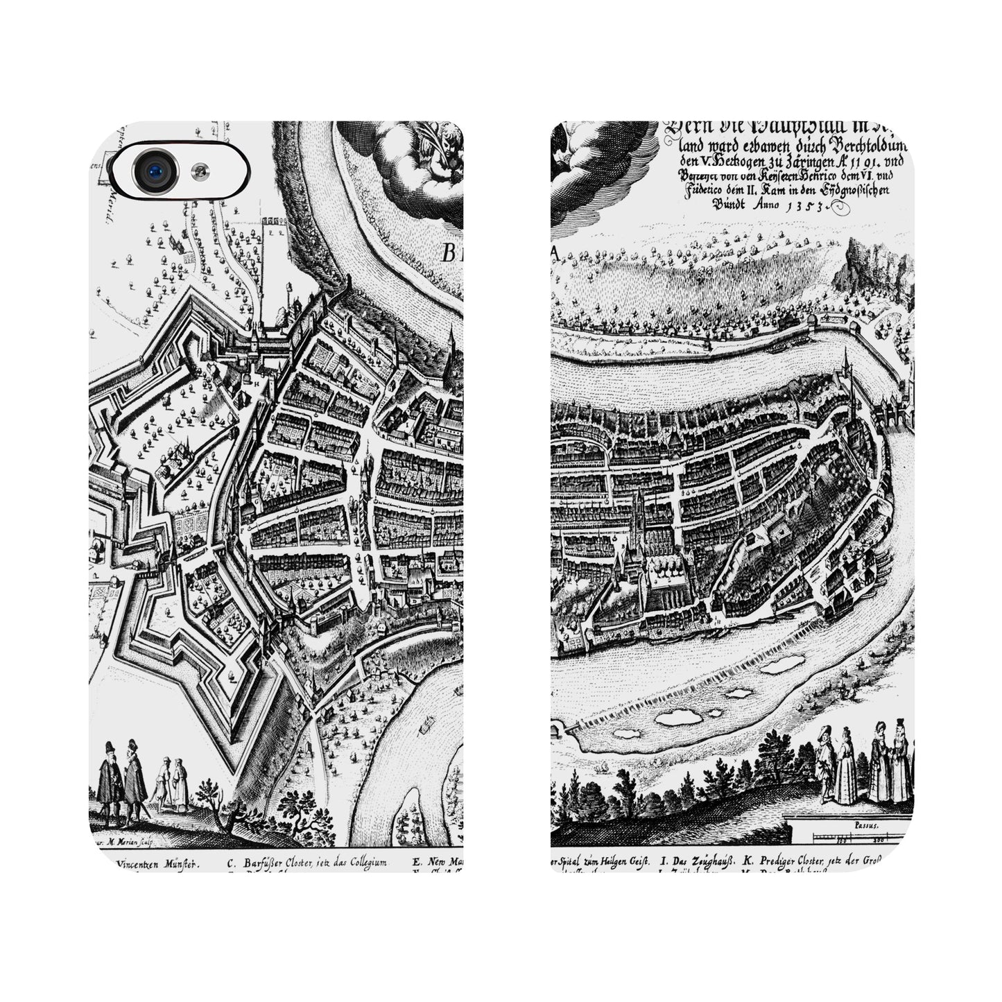 Coque Bern Merian Panorama pour iPhone 5/5S/SE 1