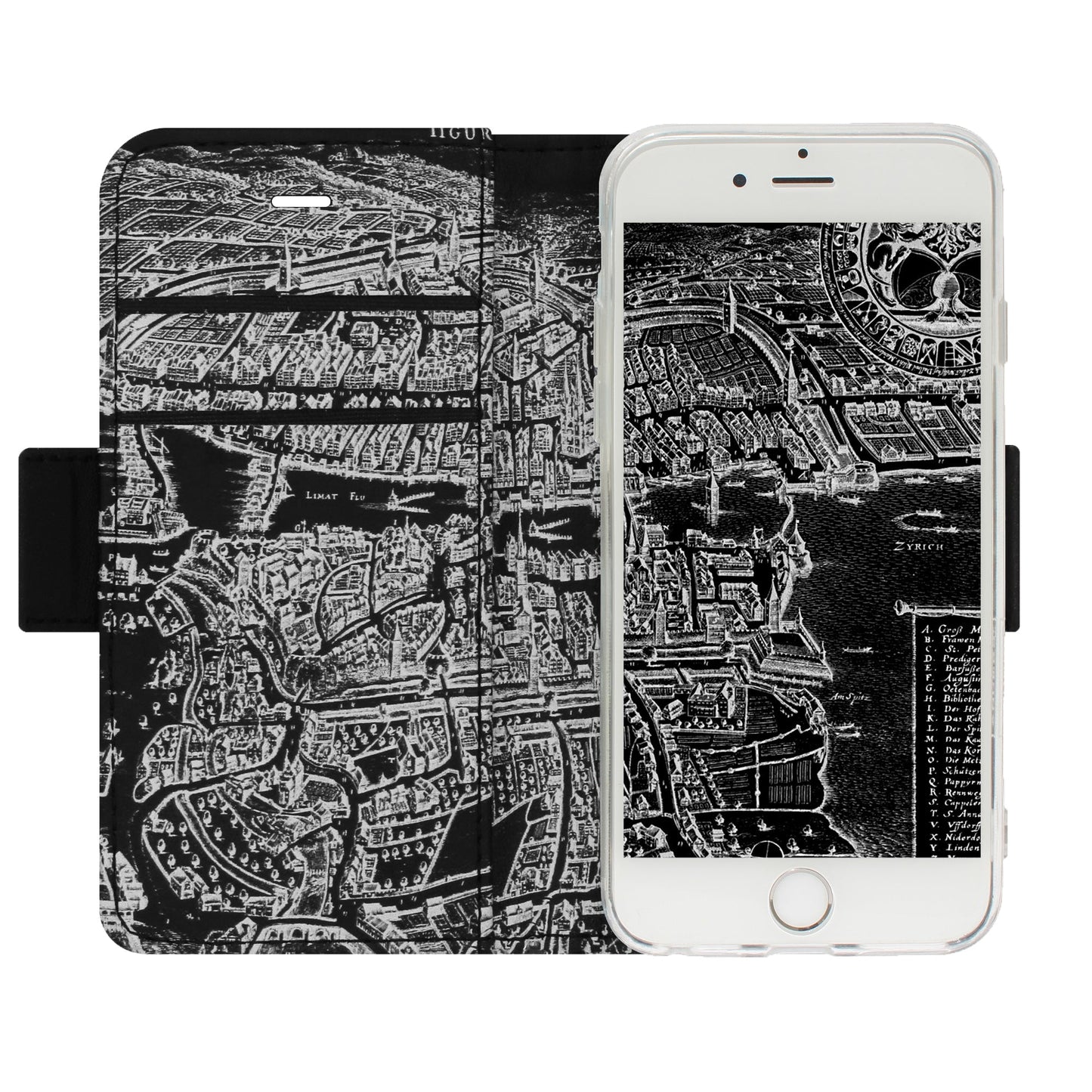Zürich Merian Negative Victor Case for iPhone 5/5S/SE 1